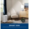 GE 50 Pint Portable Dehumidifier with Built-in Pump and Smart Dry Technology (White, 50 Pint) y524e