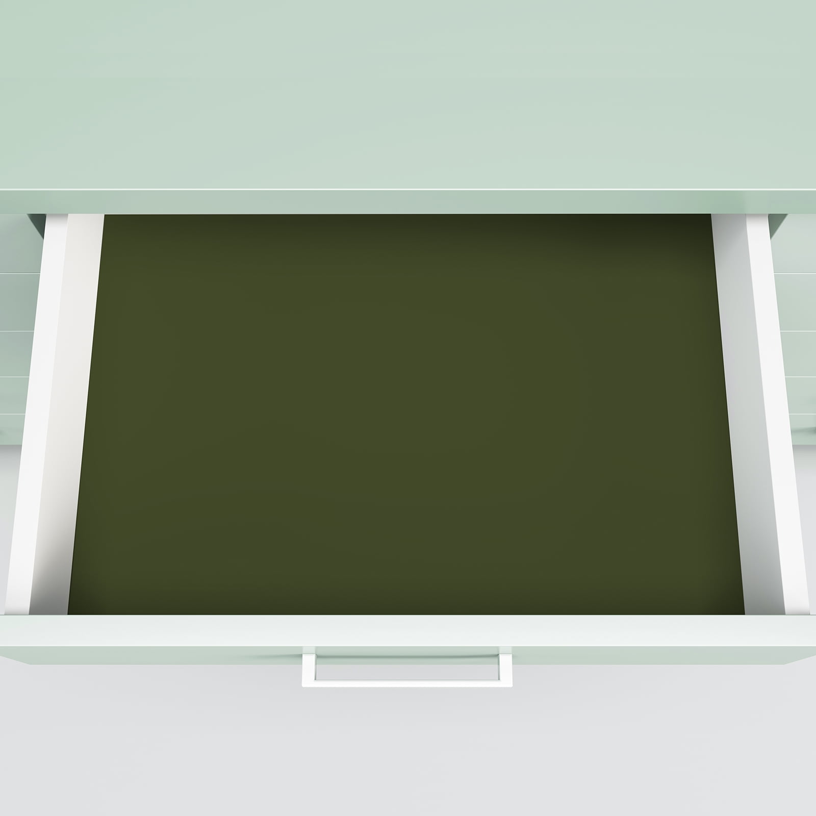 CHIHUT Peel and Stick Wallpaper Matte Olive Green Decorative Vinyl Contact Paper (Dark Green, 17.7 in x 100 in) exufn