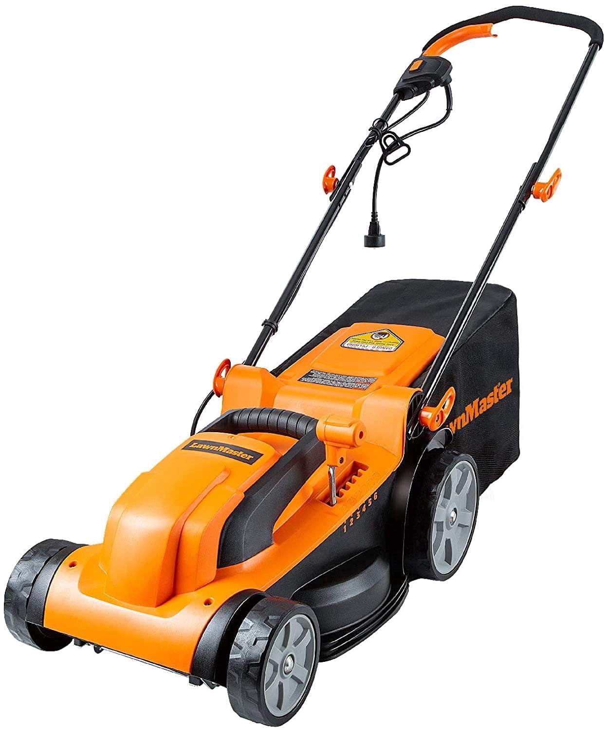 LawnMaster MEB1114K Electric Corded Lawn Mower, 11AMP High-Performance Motor, 15-Inch Cutting Deck (15 in) s1l5k