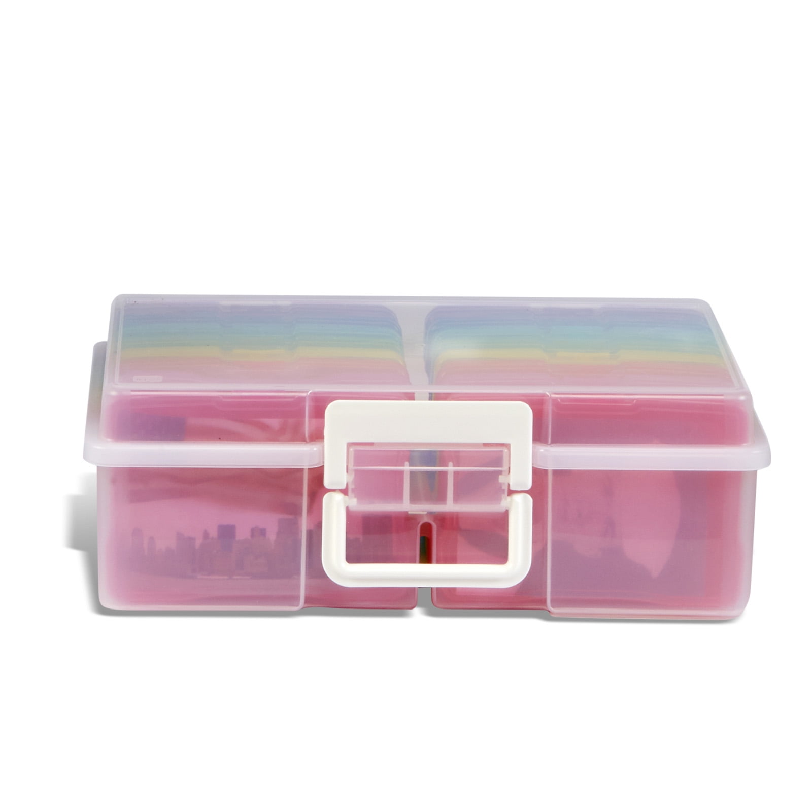 Simply Tidy Photo & Craft Keeper Storage Organizer (Multicolor, 16-Case Set) 69wev