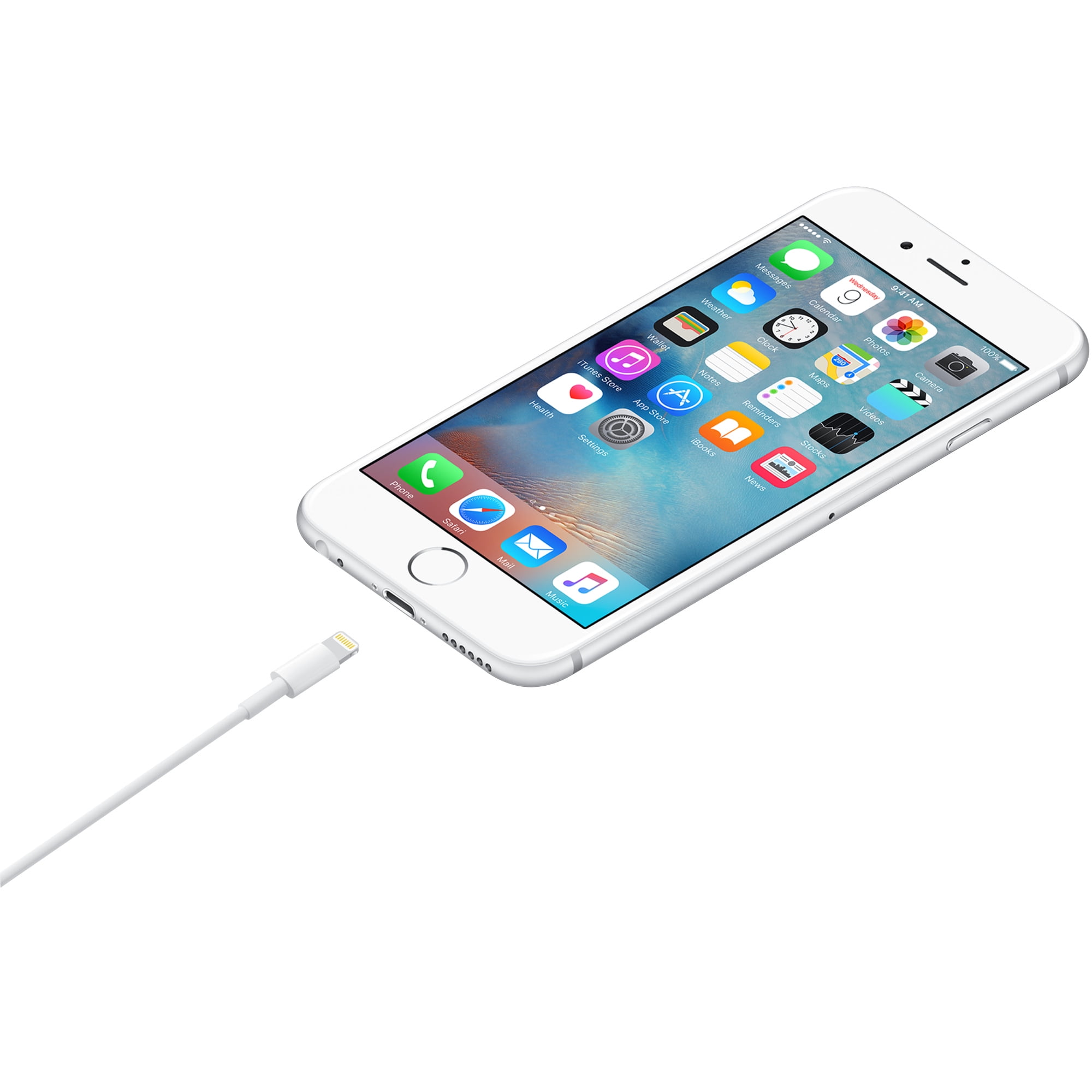 Apple Lightning to USB Charging Cable for iPhone and iPad (White, 3.3 ft) i23mn