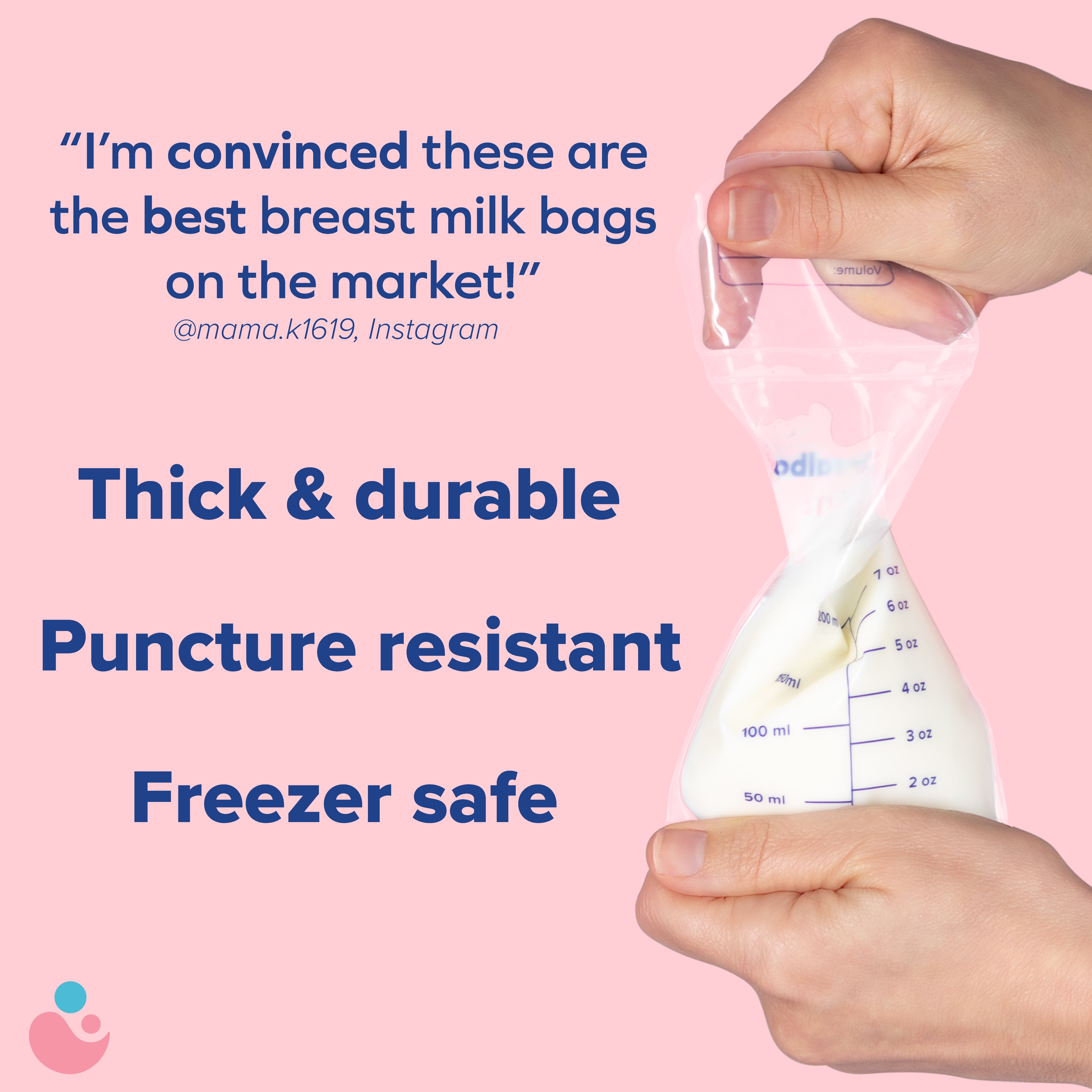 Dr. Talbot's Mom Breastmilk Storage Bags with MilkFresh Sensors (50 Count) 8kzzk