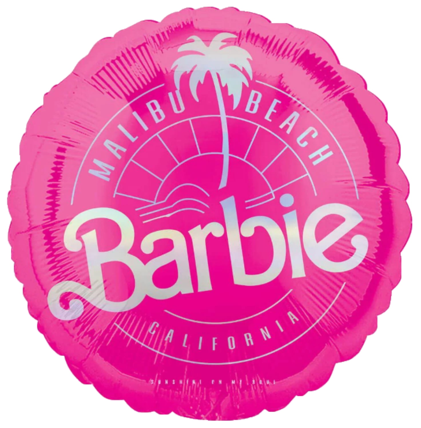 Anagram Barbie Bouquet Foil Mylar Balloon Set (Pink, 5-Piece) 6oef3