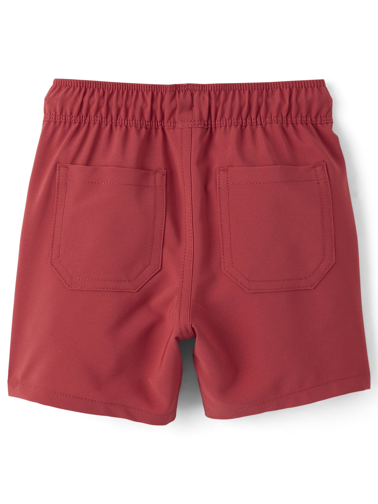 The Children's Place Baby & Toddler Boys Quick Dry Pull On Shorts (Red, 5T) 4n3dd