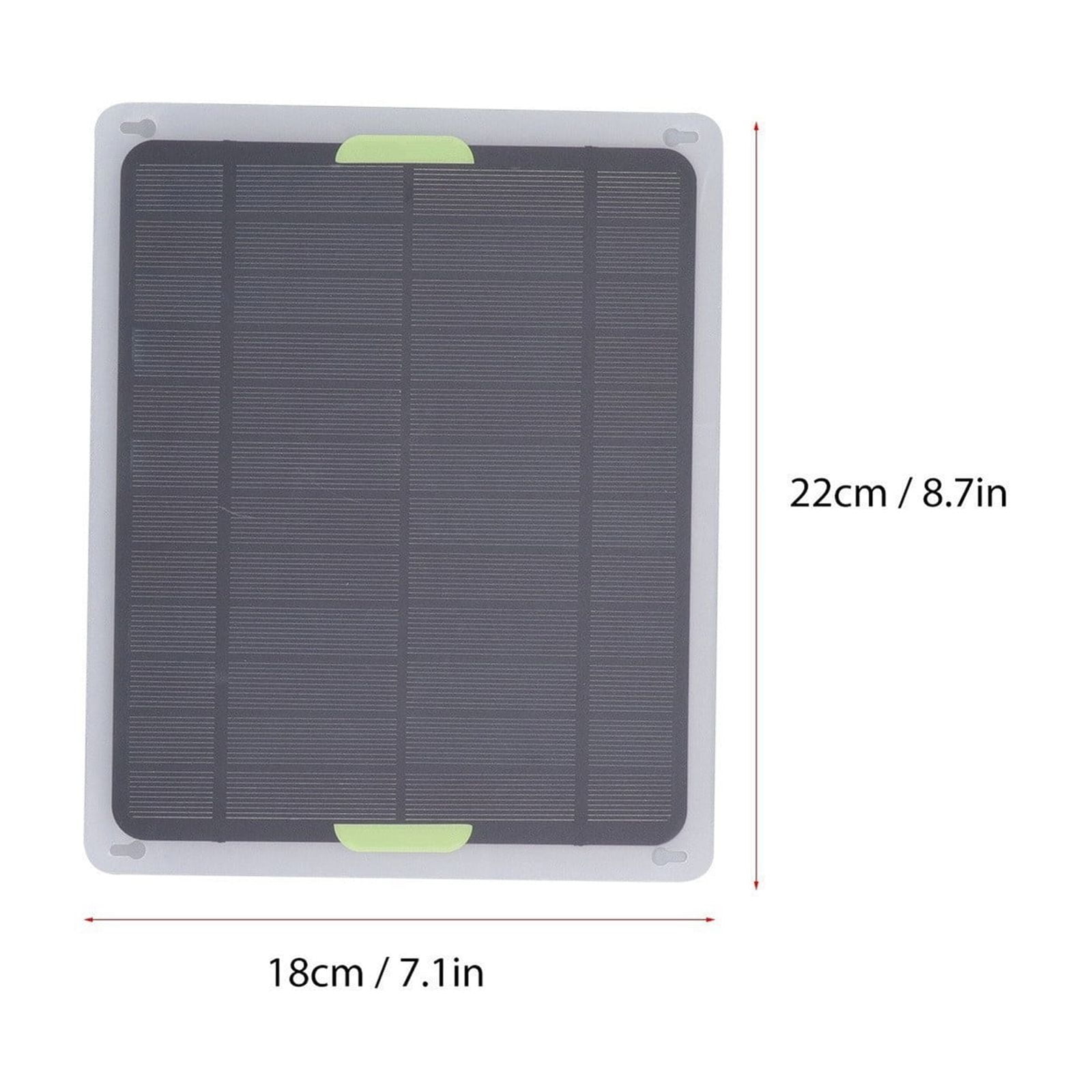 Exhoden 20W Solar Powered Chicken Coop Heater for Greenhouse and Pet House (Black, 20W) z3e9m