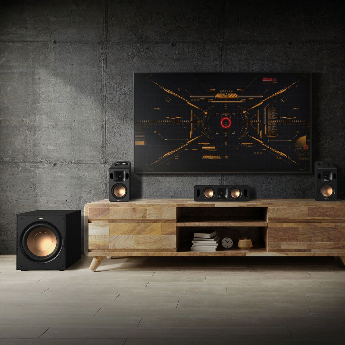 Klipsch Reference Cinema System with Onkyo 9.2-Channel Receiver Home Theater Bundle (Black, 10 in Subwoofer) y41rn