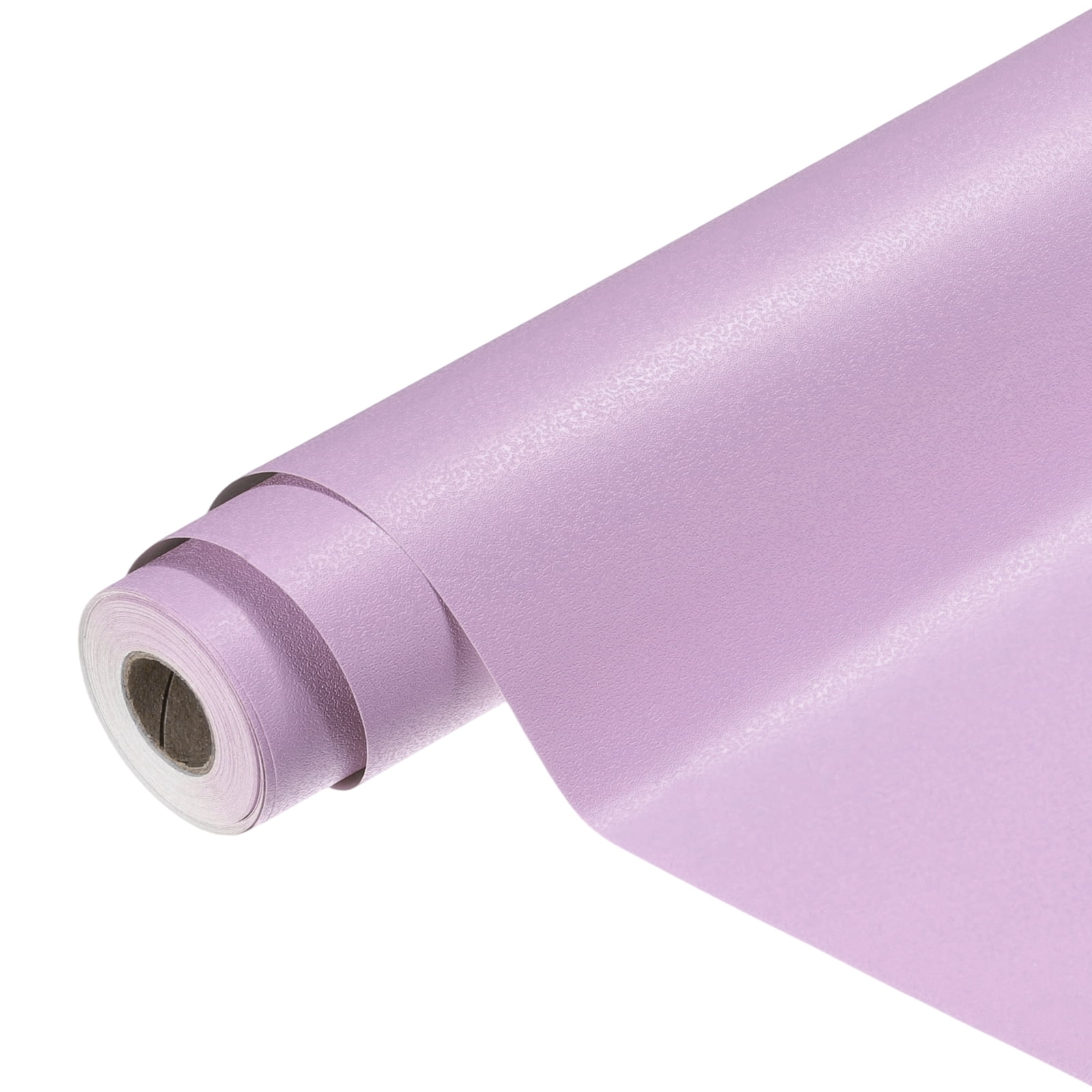 Uxcell Peel and Stick Wallpaper Waterproof Frosted Decorative Wall Covering (Purple, 15.8 in x 197 in) oxd9c