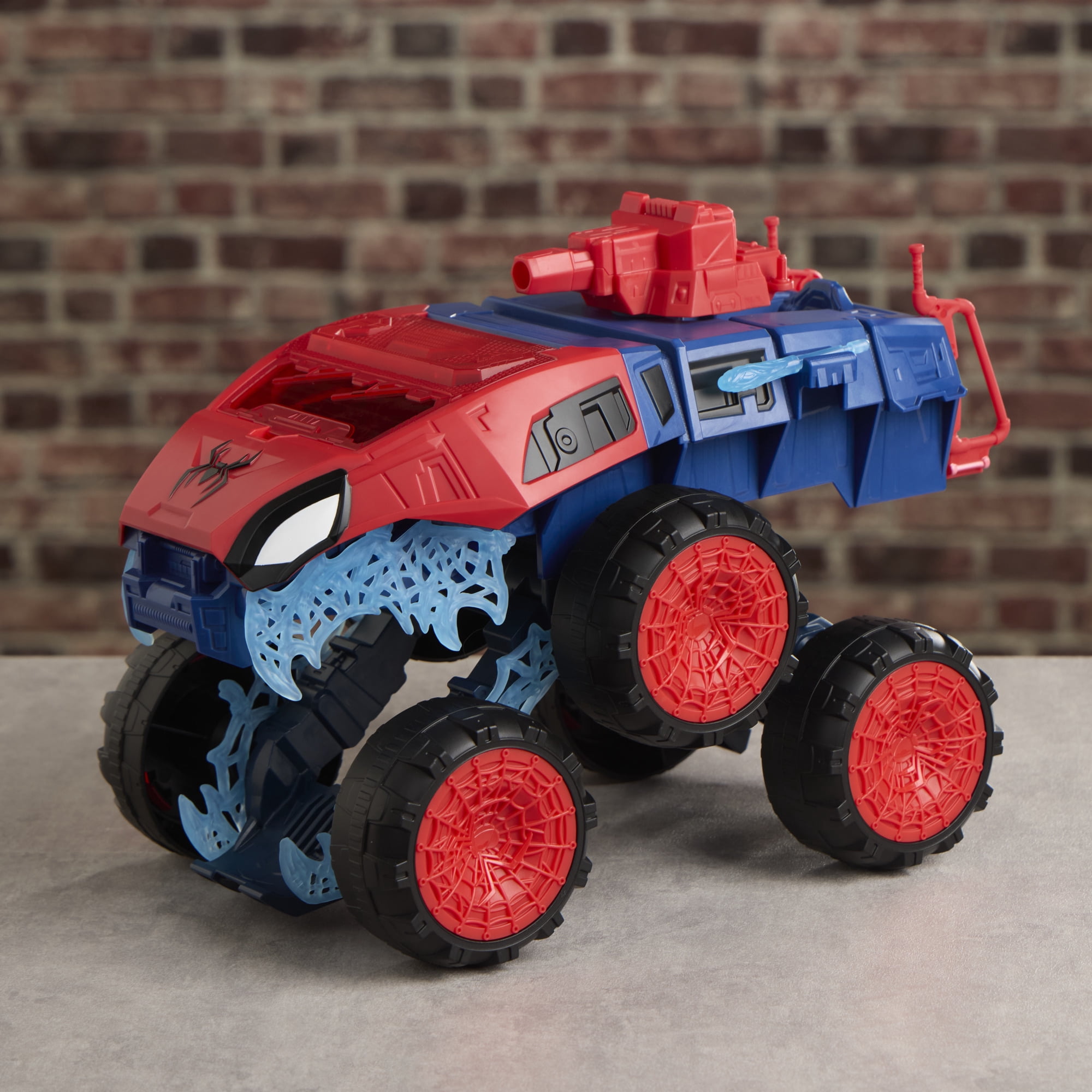 Spider-Man Marvel Brand New Day 2-In-1 Super Chompin Tank Action Figure and Toy Vehicle (4.5 in) e14x0