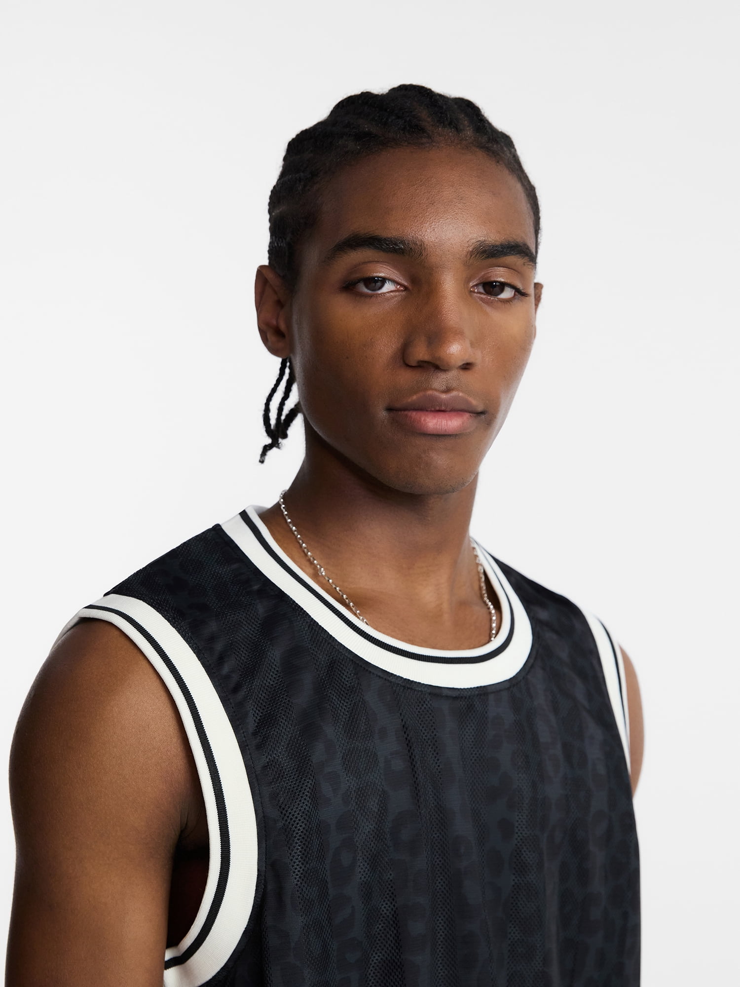 No Boundaries Men's Mesh Tank Top Breathable Sleeveless Athletic Shirt (Assorted Colors, XS-4XLT) ntkh7
