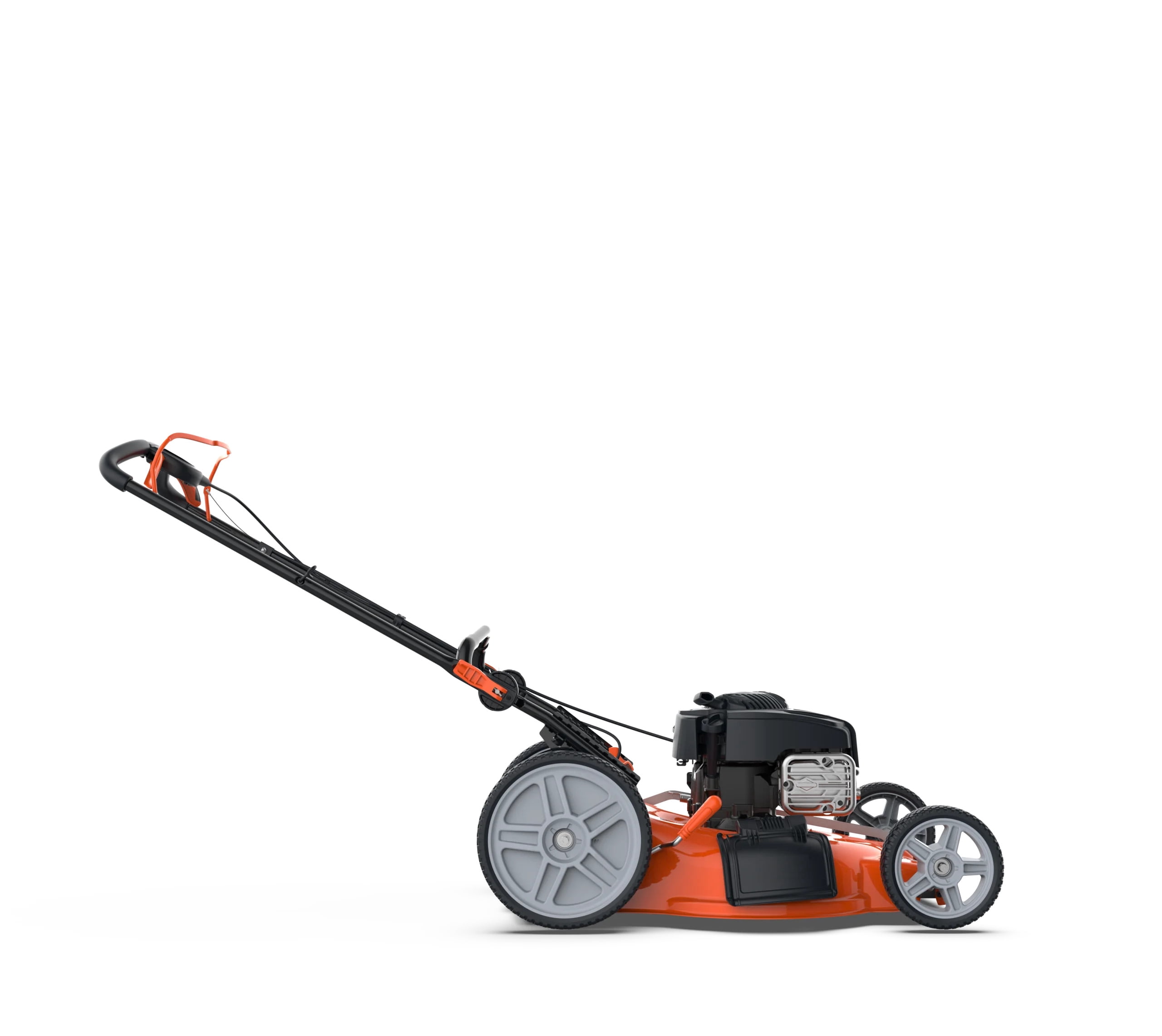 Yard Force 21 in 150cc Gas Powered Self-Propelled RWD Lawn Mower (Orange, 21 in) q2pes