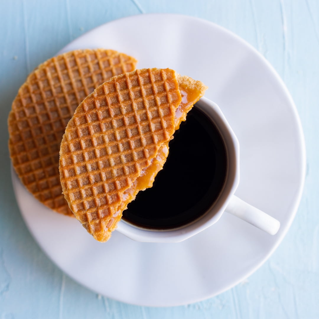 Daelmans Caramel Stroopwafels Dutch Syrup Waffle Cookies (3 Pack, 10.94 oz) 3tomx