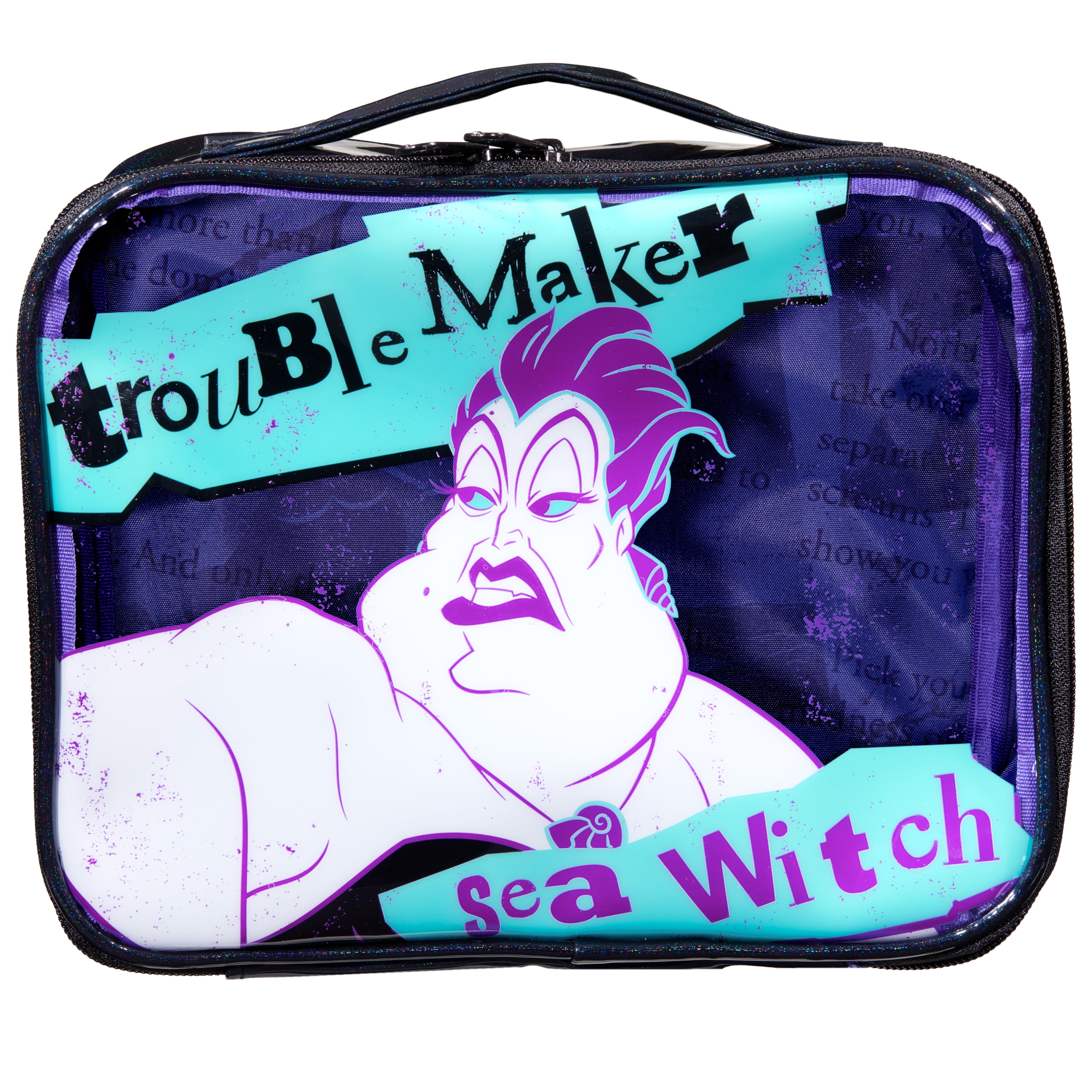 Wet n Wild Disney Villains Ursula Makeup Bag (Blue, 1 ct) 7nqfd