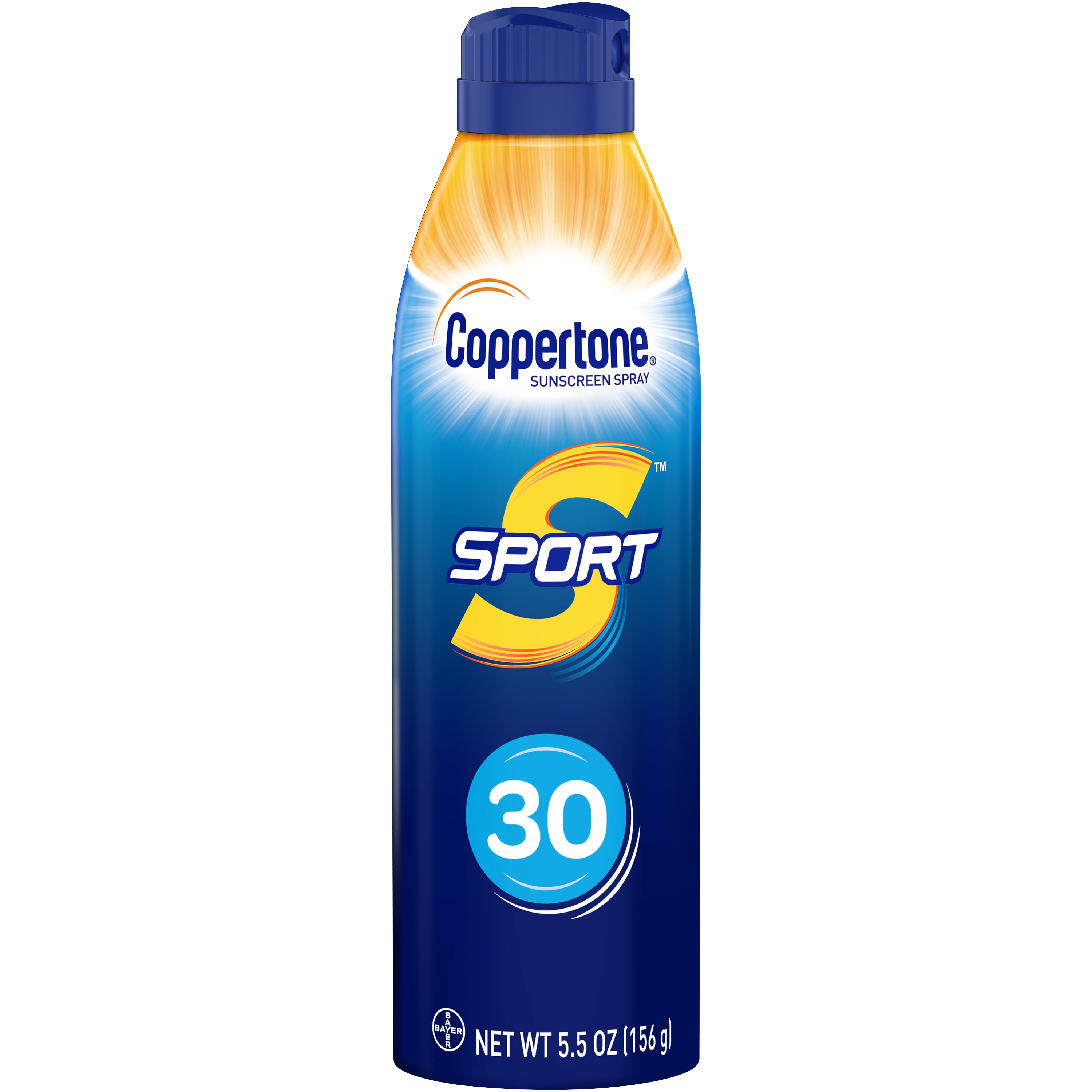 Coppertone Sport Sunscreen Spray SPF 30 (Clear, 5.5 oz) el21c