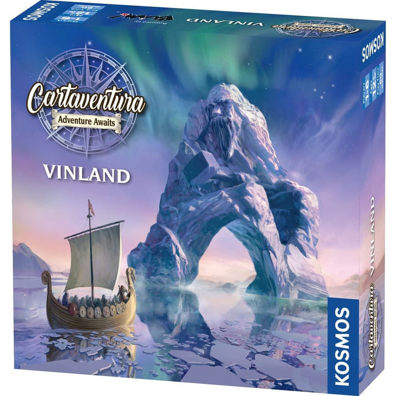 Thames & Kosmos Cartaventura Vinland Narrative Card Game (1 Pack) kk2op