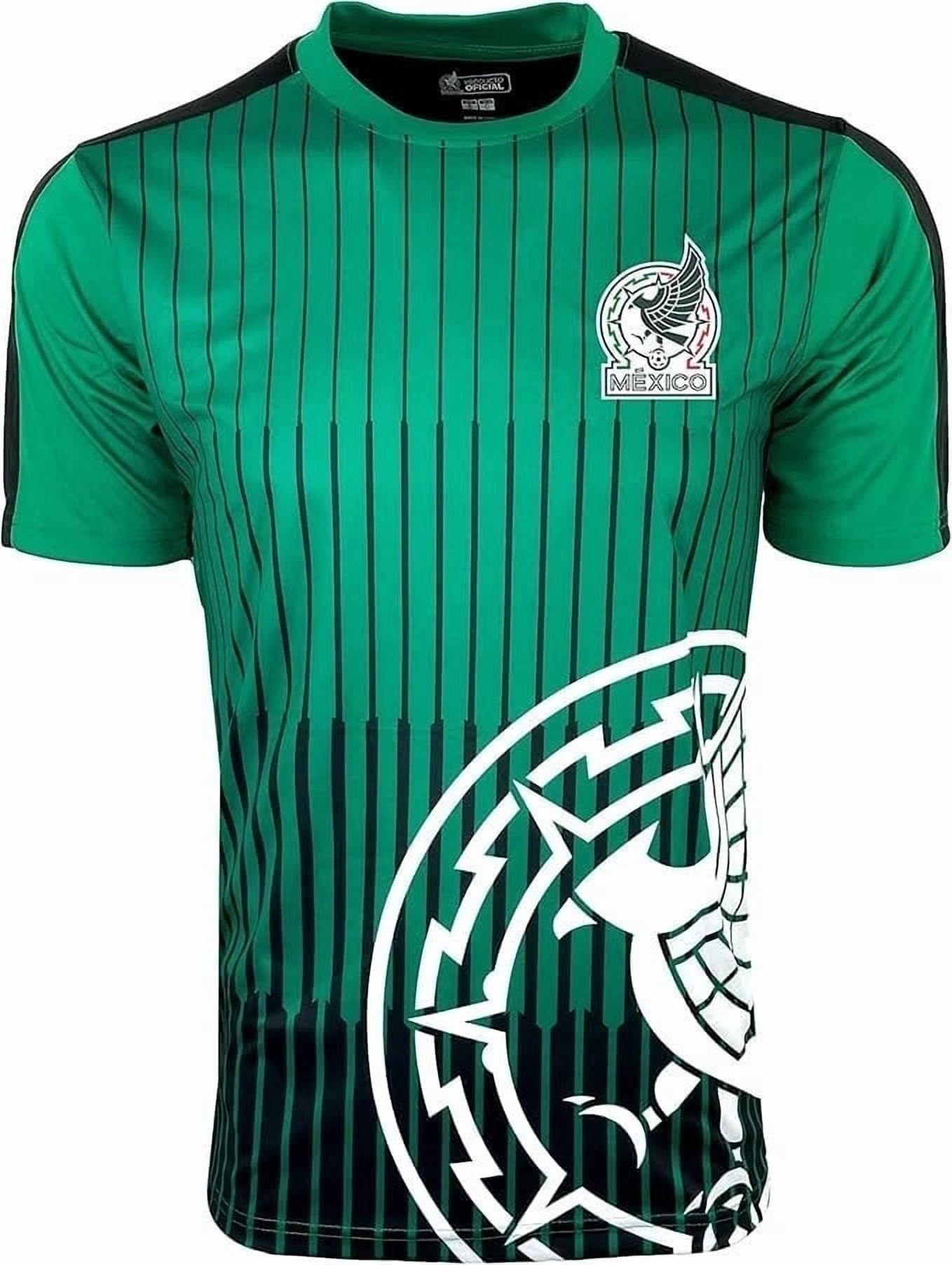 Icon Sports Mexico National Team Soccer Jersey (Green, Youth Small) uockc
