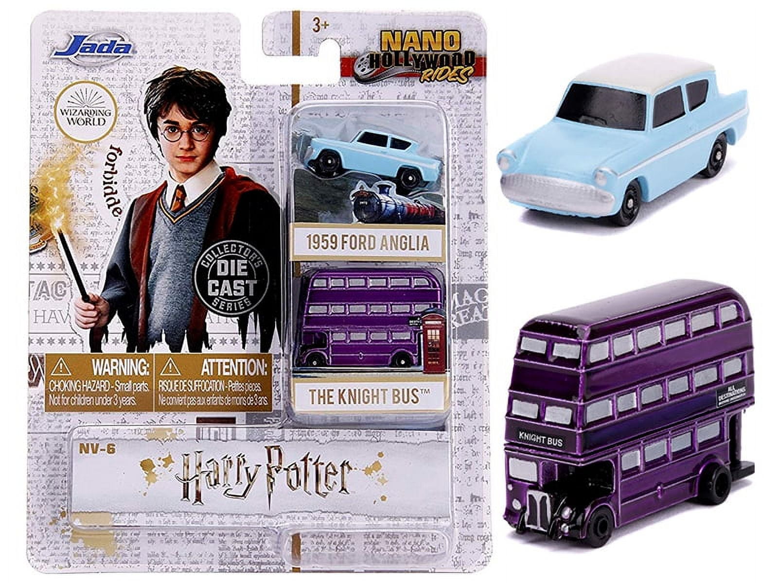 Jada Toys Harry Potter Nano Hollywood Rides Diecast Model Set (2 Piece Set) 62dyd