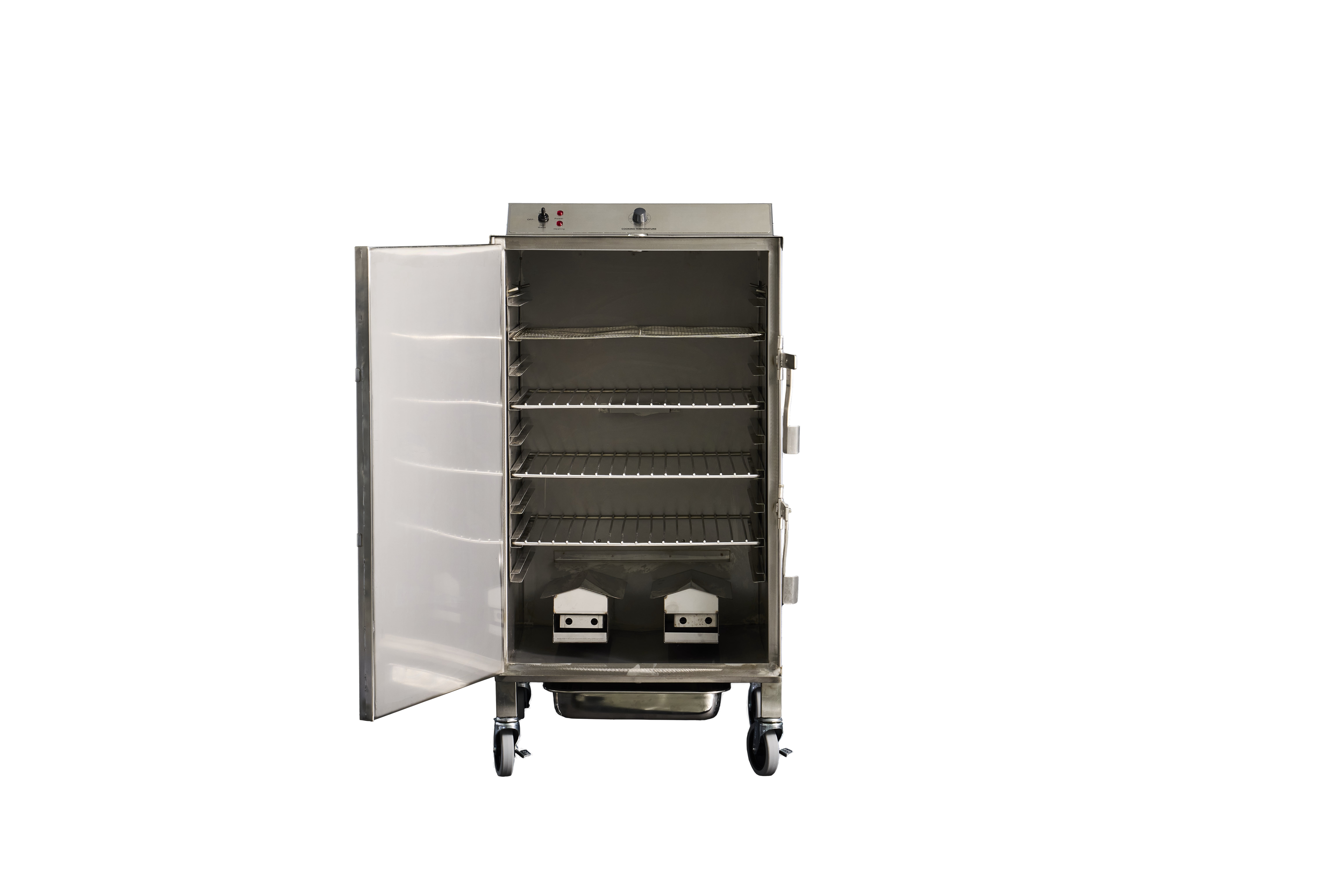 SmokinTex 1500 Pro Series Electric Smoker (Stainless Steel, 80 lb Capacity) t7j4r