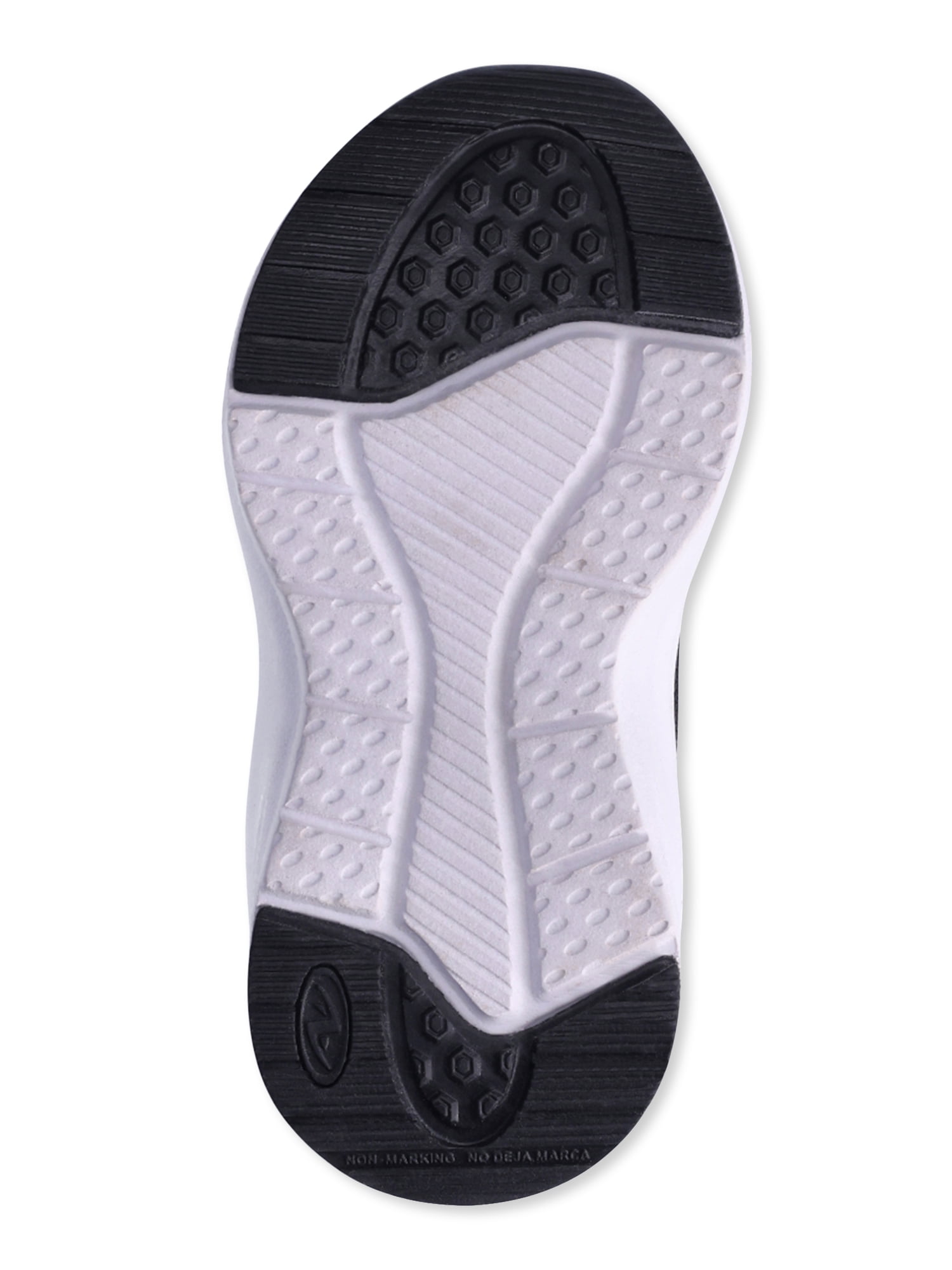 Athletic Works Toddler Boys Mesh Jogger Sneakers (Black, 8 Toddler) gg3hw