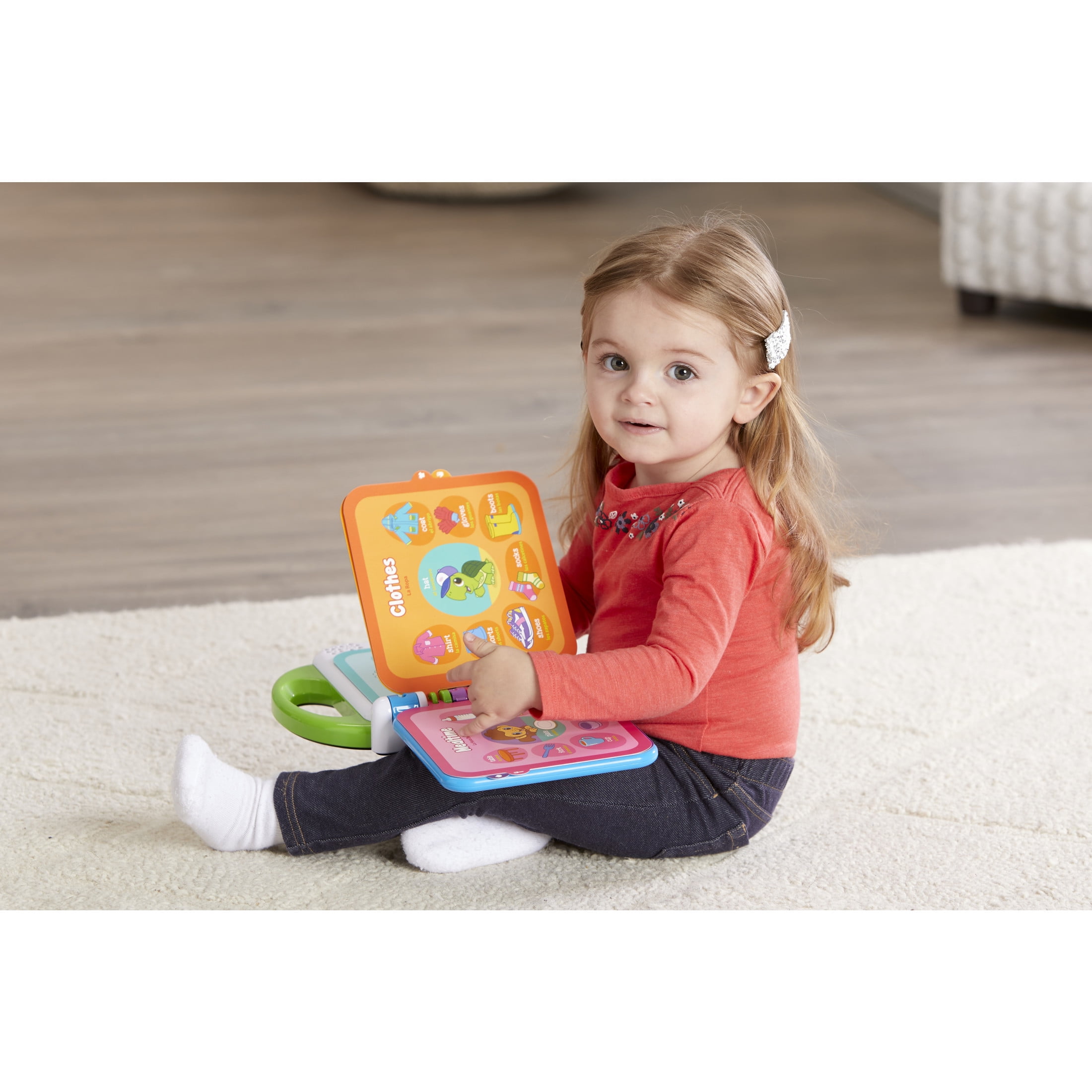 LeapFrog Learning Friends 100 Words Bilingual Electronic Book (English and Spanish, 1 Unit) q12mv