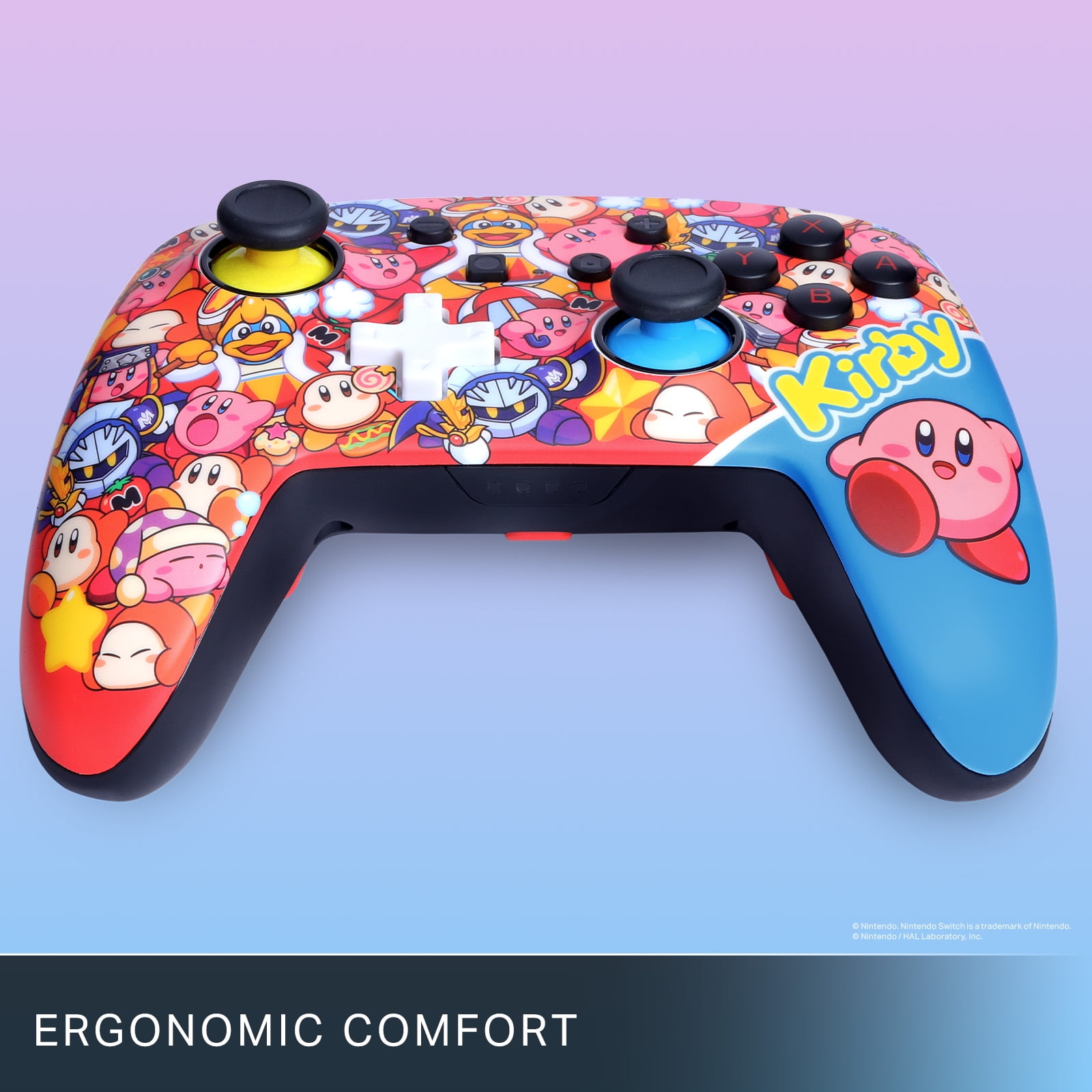 PowerA Enhanced Wireless Controller for Nintendo Switch (World of Kirby, 10 ft) qqkxh