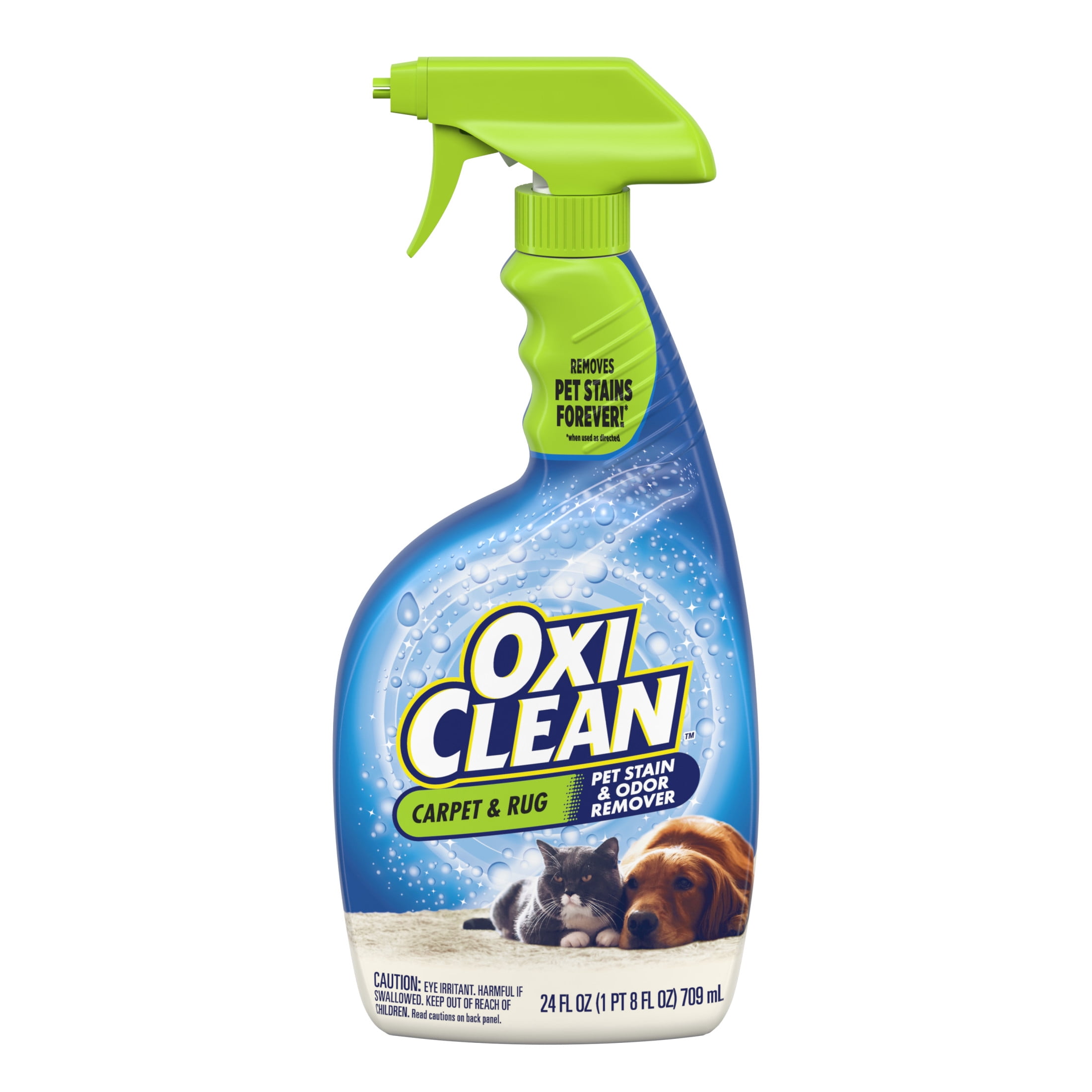 OxiClean Carpet and Rug Pet Stain and Odor Remover, Professional Strength Cleaning Solution (24 fl oz) ys7lf