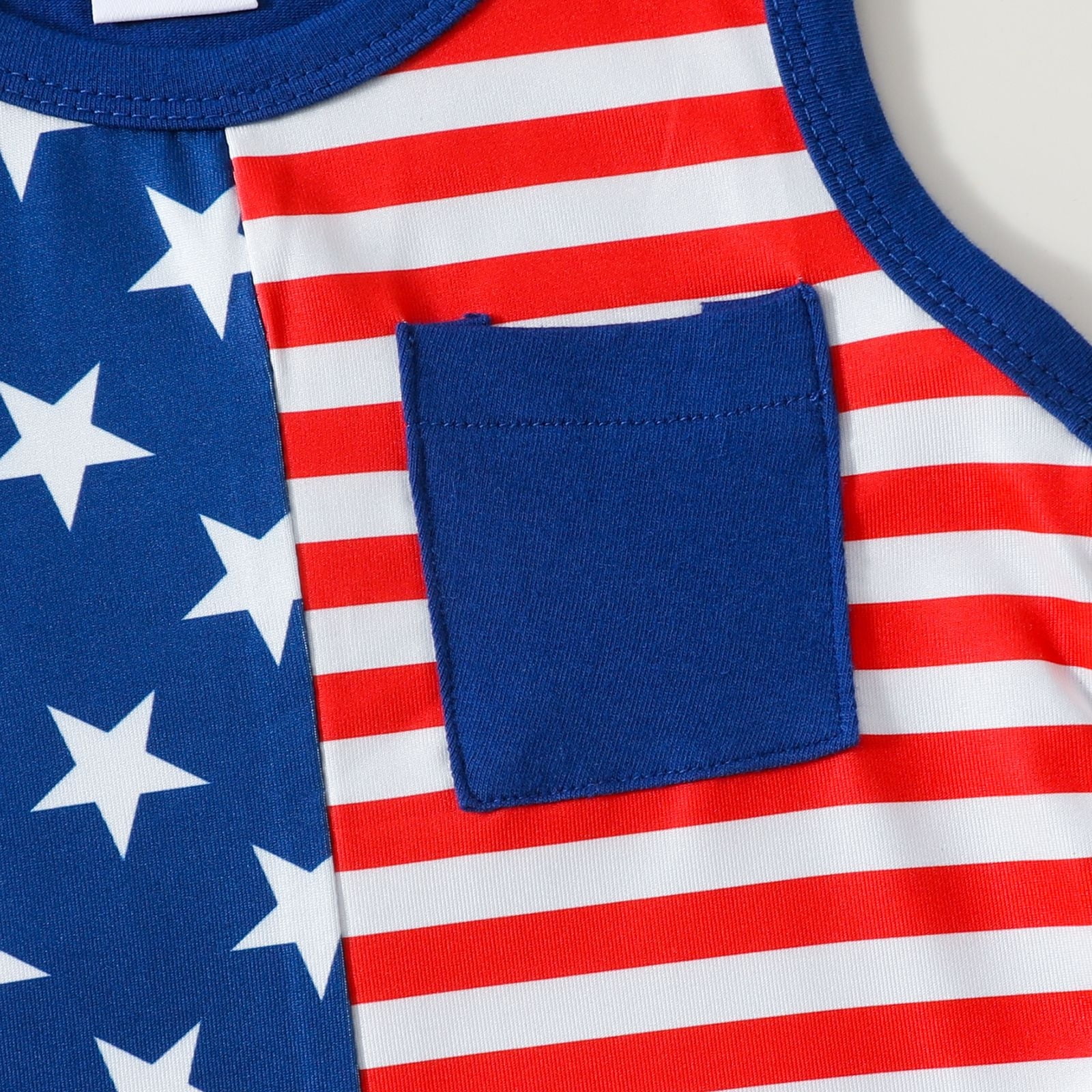 Odeerbi Infant Boys 2 Piece Independence Day Outfit Set (Blue, 2T) wcp3w