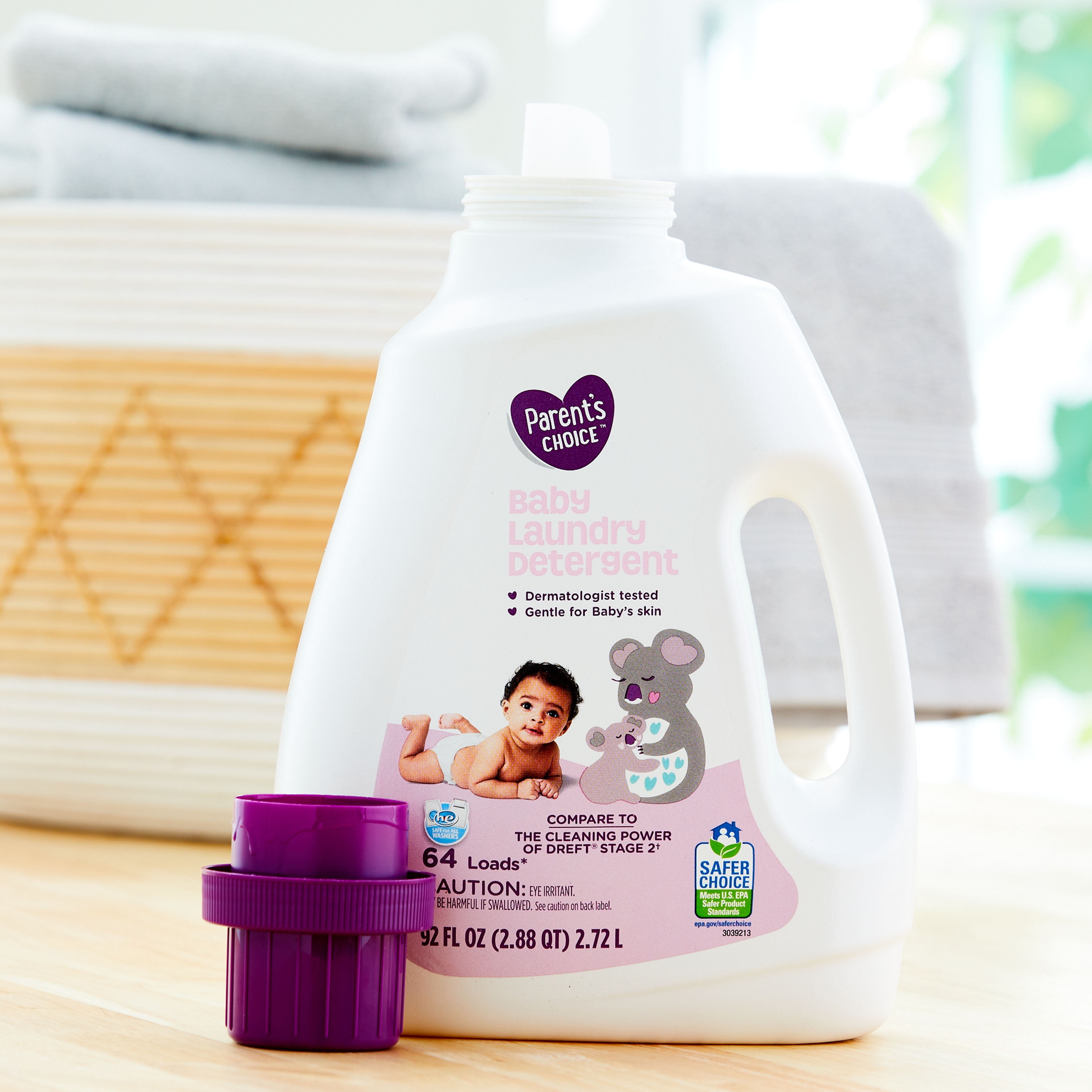 Parent's Choice Baby Laundry Detergent (Hypoallergenic, 92 fl oz) q5uuc