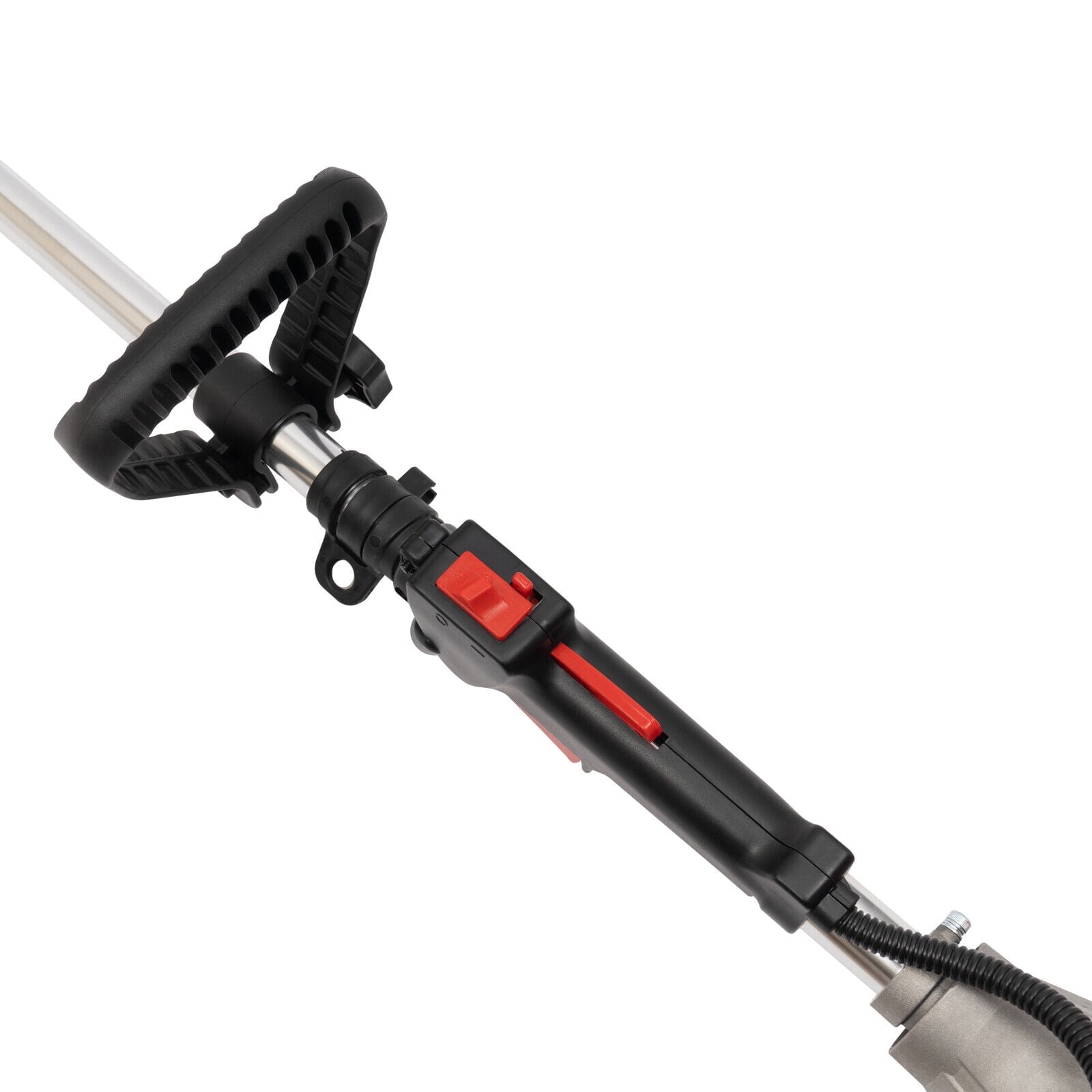 Miumaeov Gas-Powered Weed Eater, Brush Cutter and Lawn Edger with Dual Blade Heads (Red, 33cc) idyqp