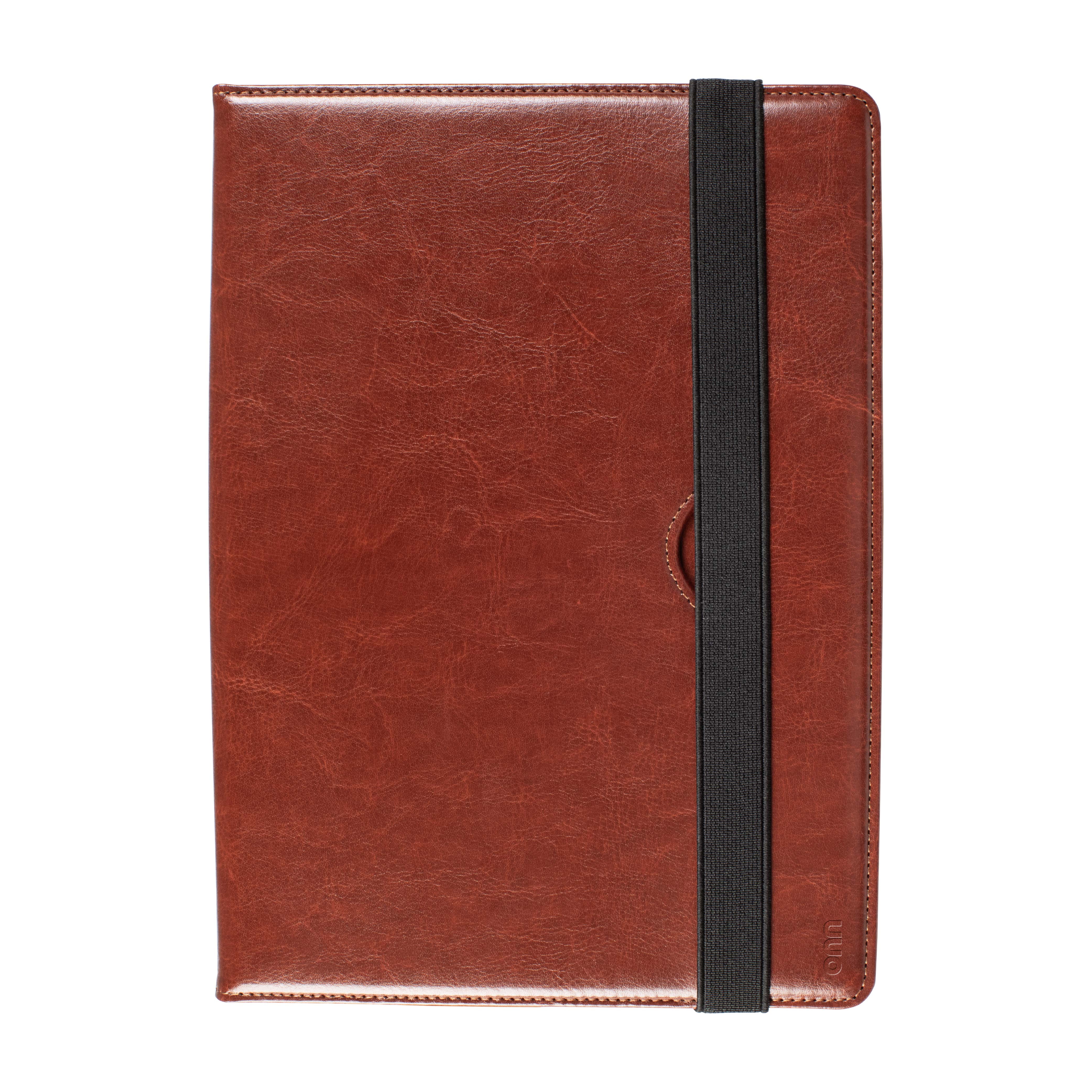 onn Universal Tablet Folio Case (Brown, 9-11 in) dz65j