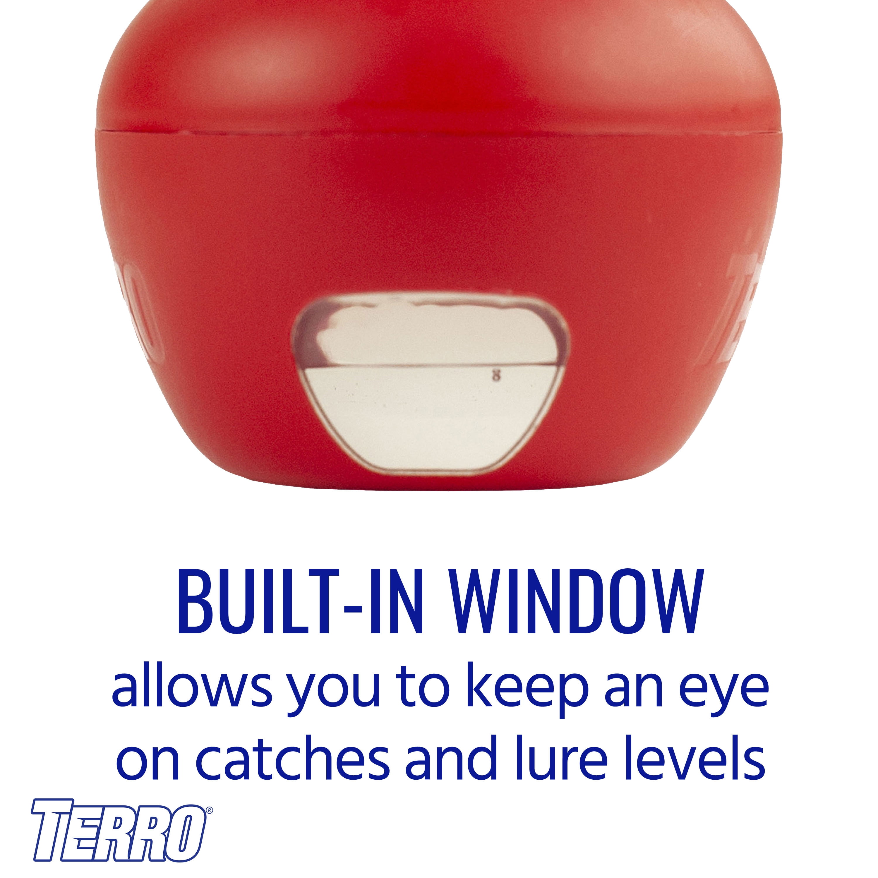 TERRO Fruit Fly Trap, Indoor Pest Control for Kitchen and Home (6 Pack) yp9gn