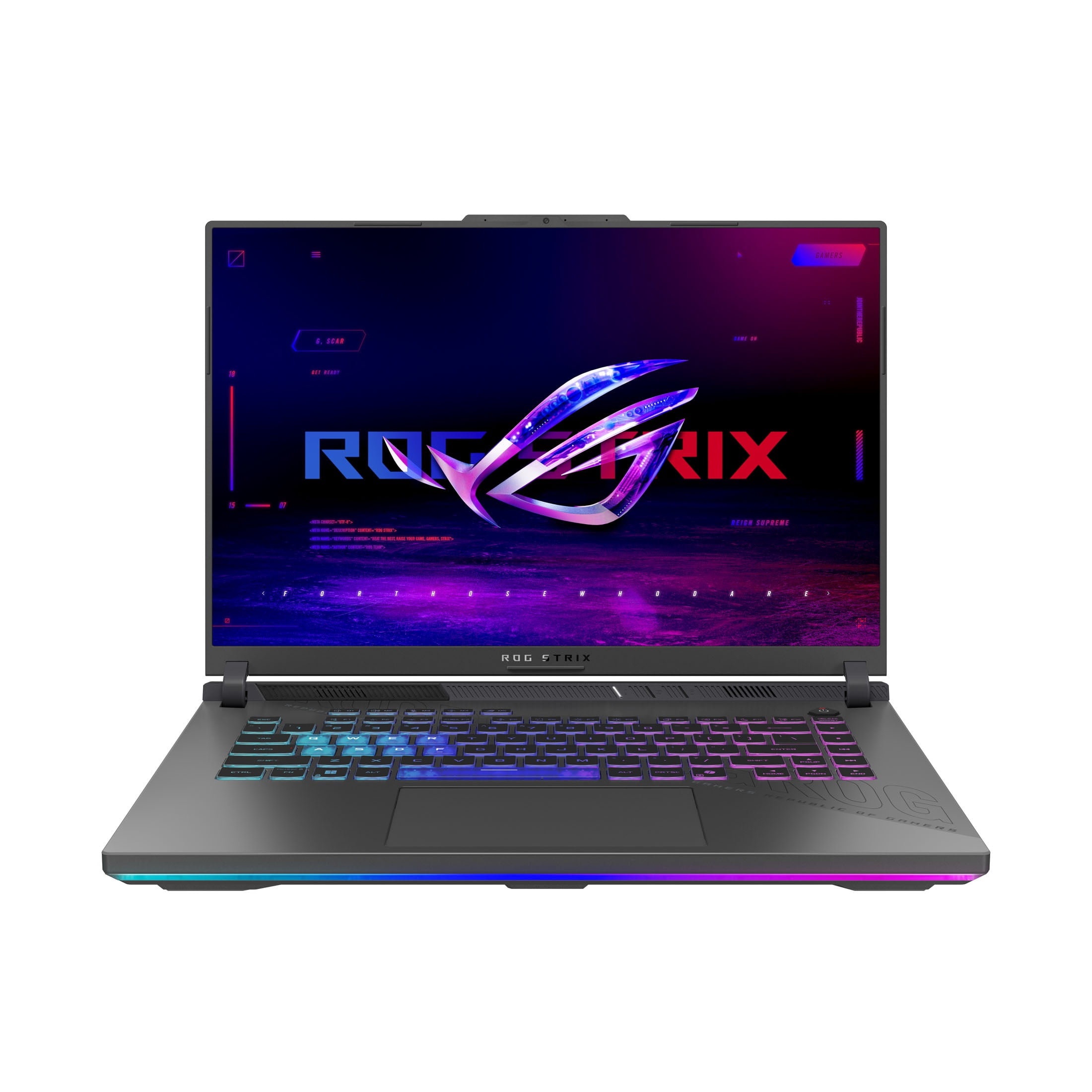 ASUS ROG Strix G16 (2025) Gaming Laptop, 16 in WUXGA 165Hz Display, AMD Ryzen 9 9955HX, RTX 5060 8GB, 16GB RAM, 1TB SSD (Eclipse Gray) 4etim