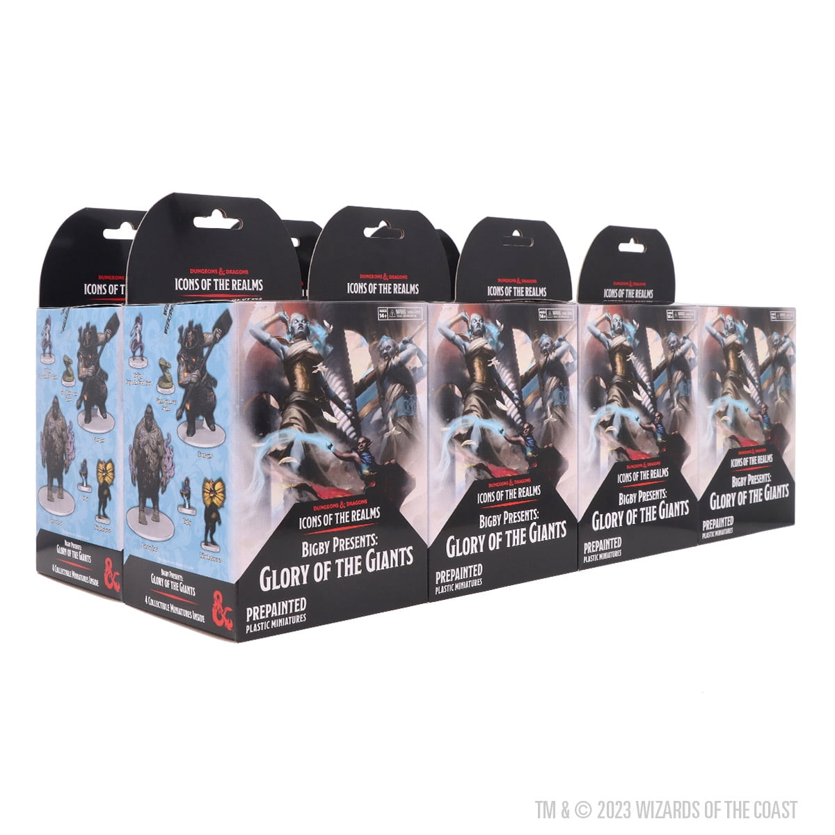 WizKids D&D Icons of the Realms Bigby Presents Glory of the Giants Miniature Booster Brick (8 Pack) 7jesz