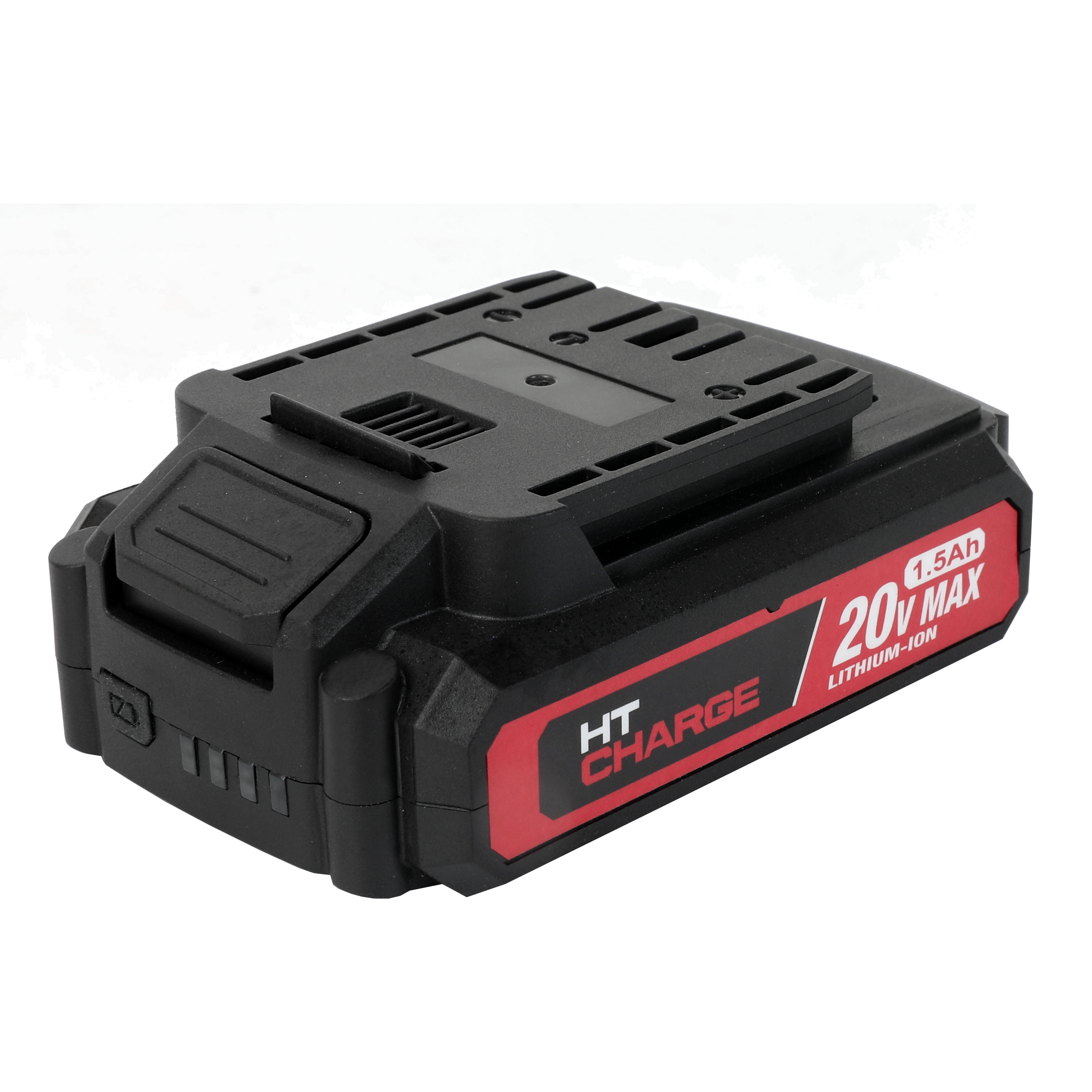 Hyper Tough 20V Brushless Cordless Drill with 1.5Ah Battery and USB-C Charging Cable (Black, 1-Speed) yd6l7