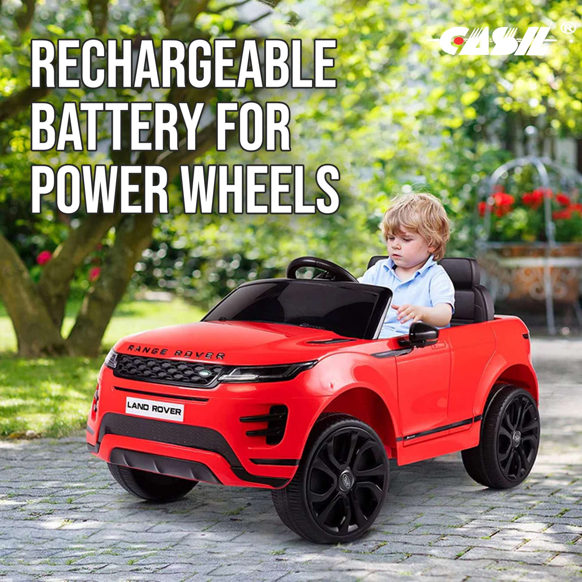 Casil 6V 4.5Ah Rechargeable SLA Battery for Power Wheels and Emergency Lighting (2 Pack) albvx