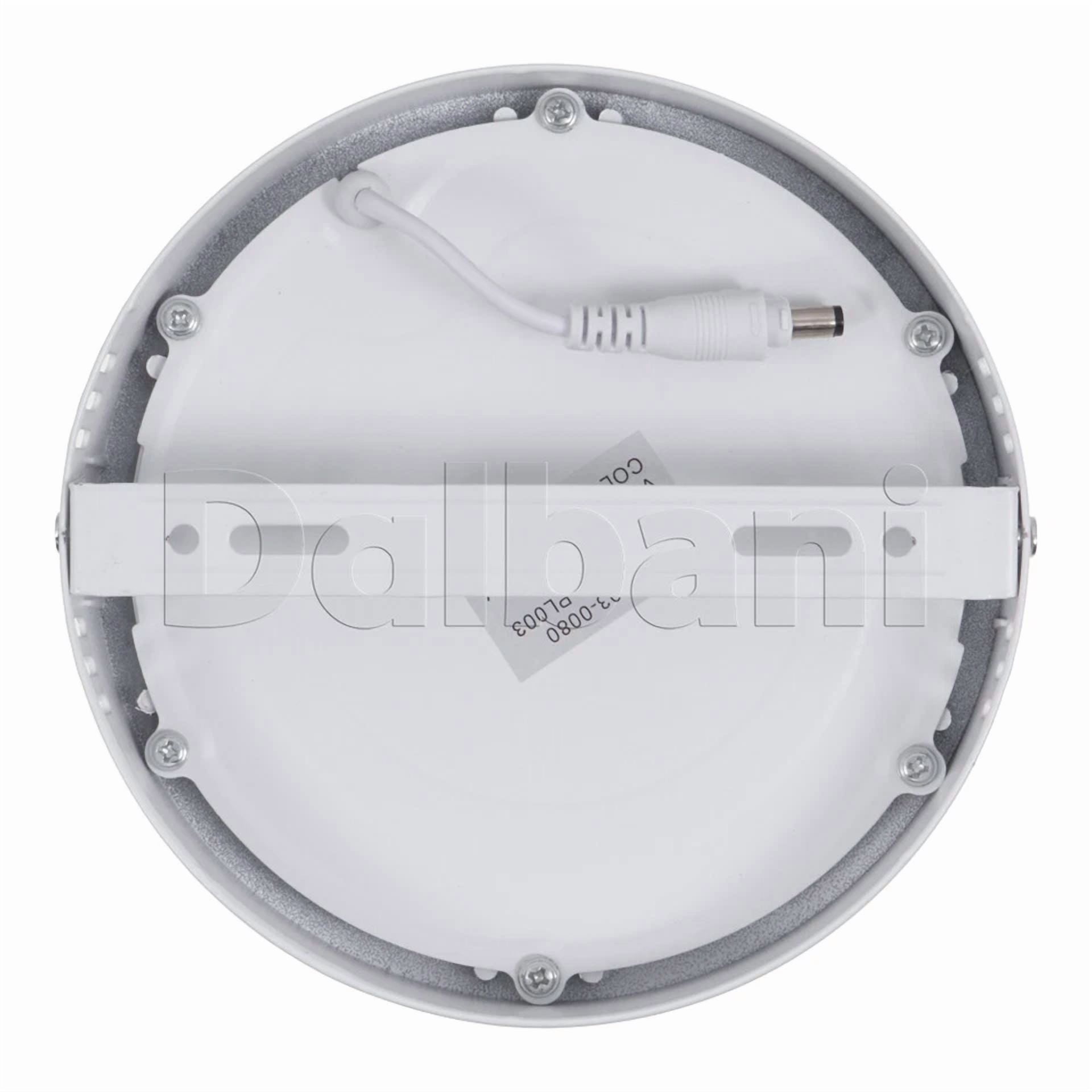 Knack 12W LED Surface Mounted Round Ceiling Panel Light (4000K Neutral White, 6.7 in) hgnd2