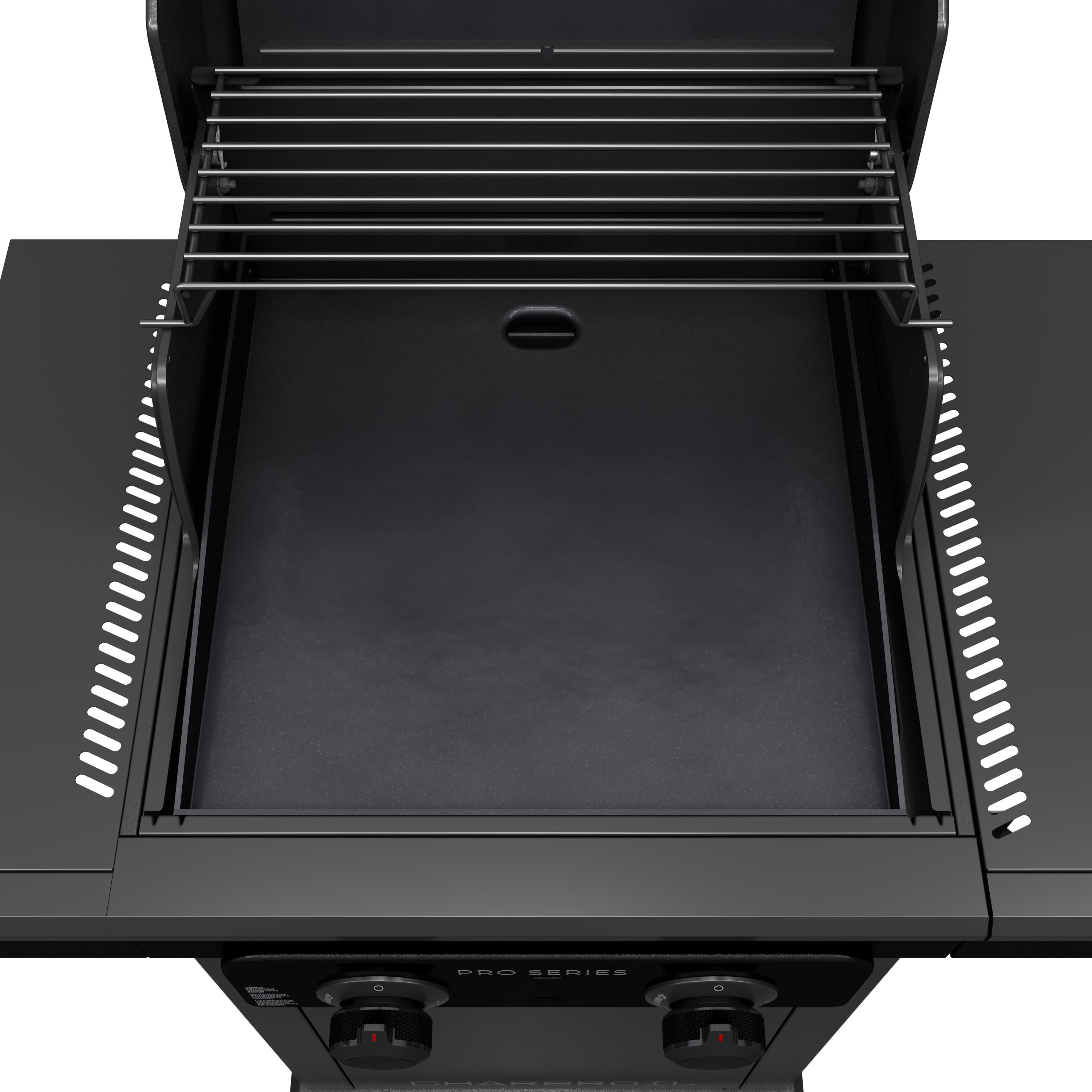 Charbroil Pro Series 2-Burner Gas Grill and Griddle (Black, 180 sq in) u232x - Image 2
