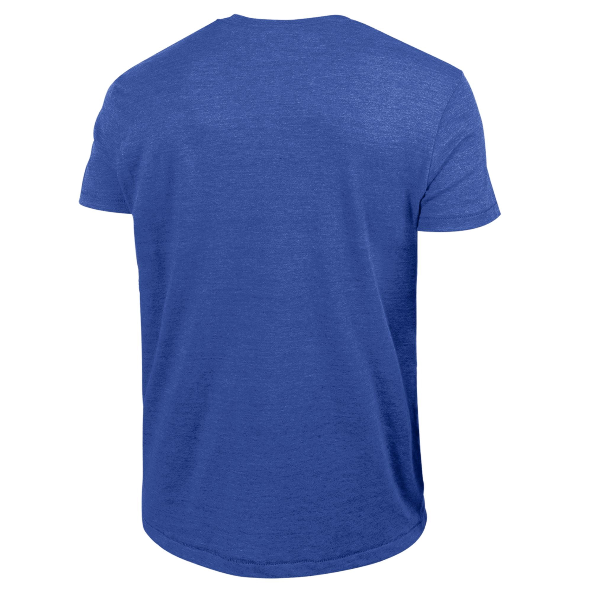 Champion Men's New York Knicks Tri-Blend Basketball T-Shirt (Blue, L) tt7mq