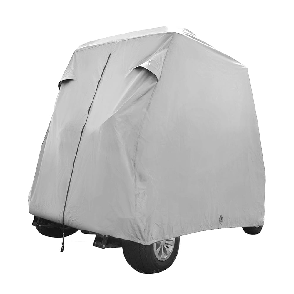 Seamander Waterproof Golf Cart Cover (Gray, 2-4 Passenger) ksniy