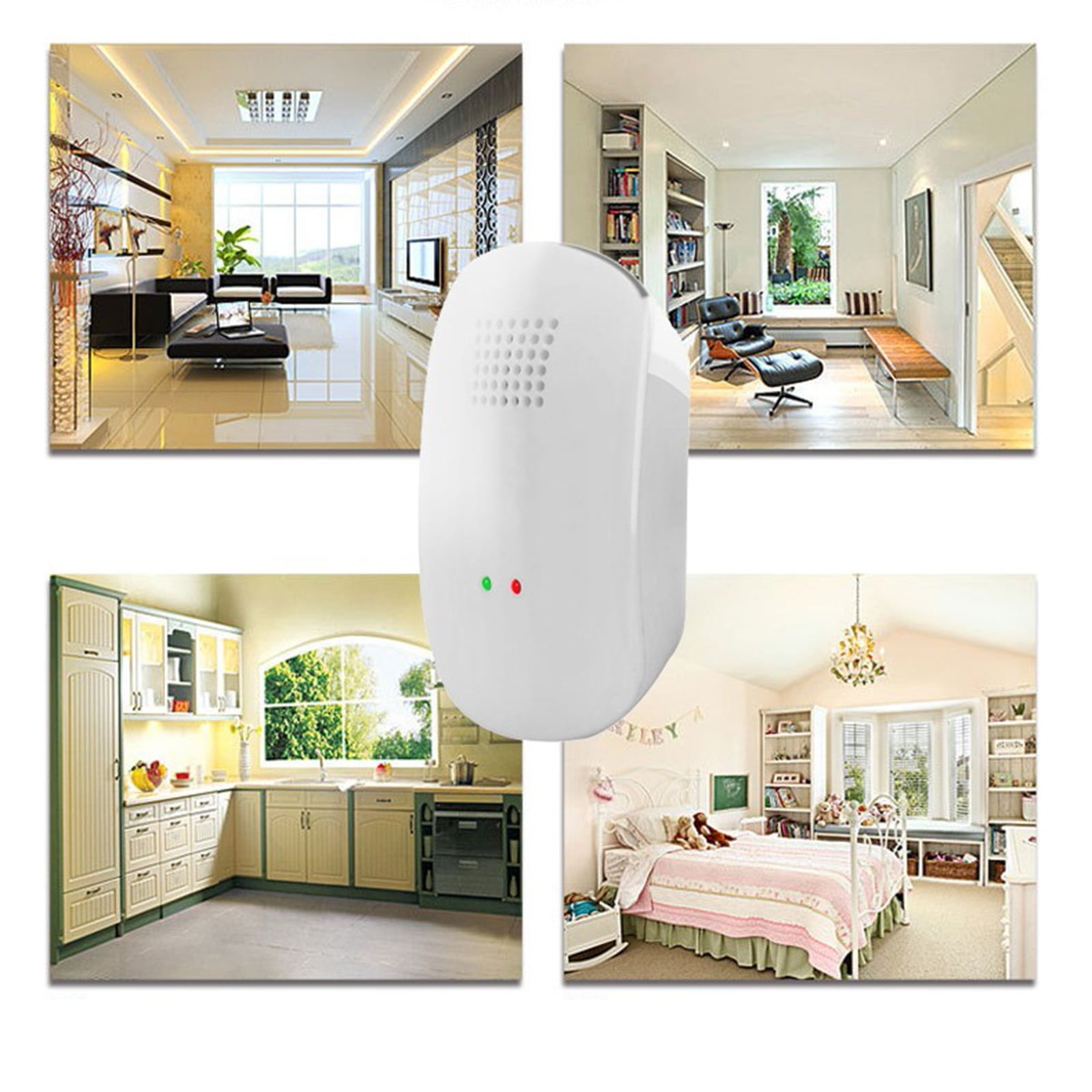 Yunuuuoa Air Purifier for Home and Office, Compact Odor Eliminator (White, 5 Pack, 3.94 in x 2.36 in x 1.18 in) 2gcdr