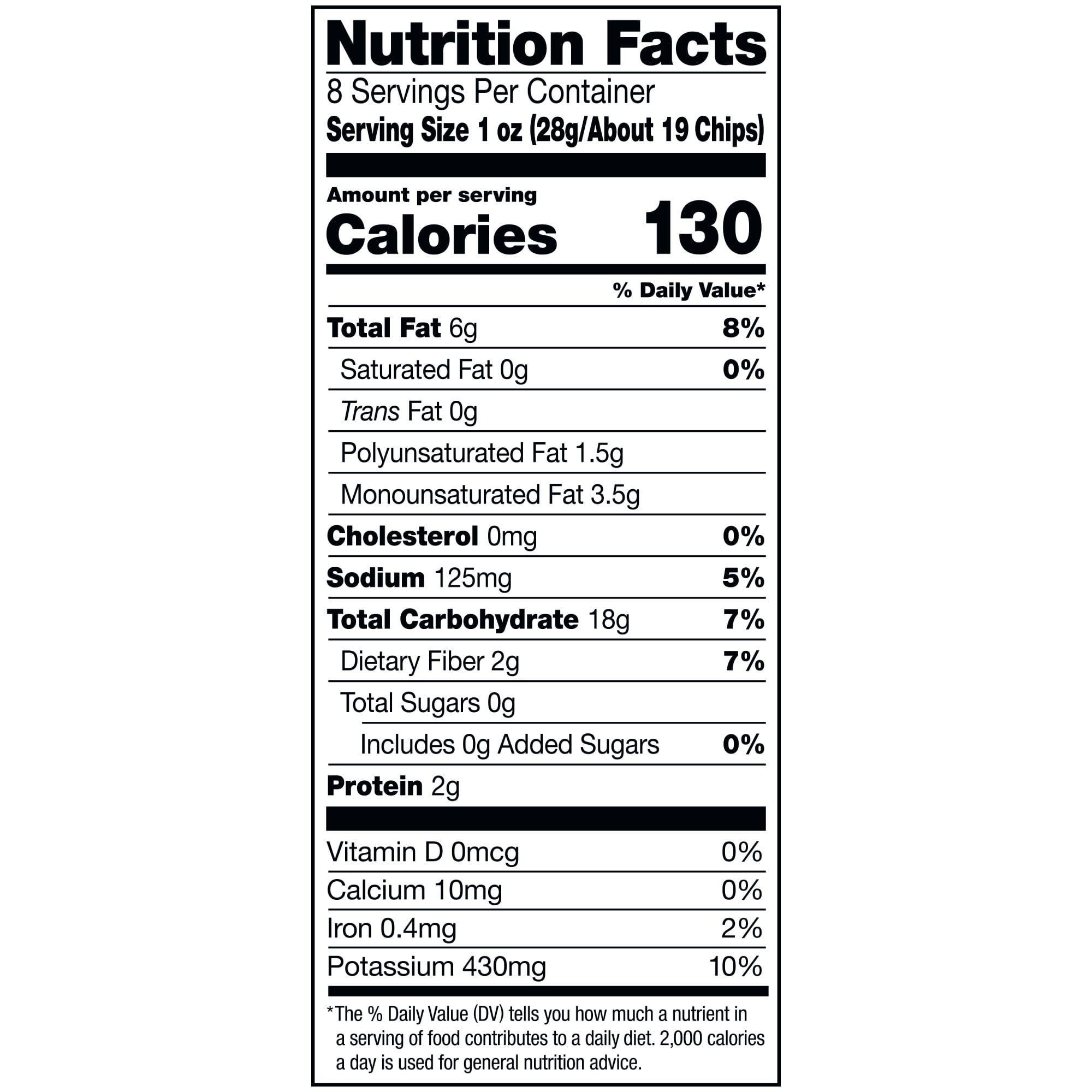 Cape Cod Less Fat Original Potato Chips, Kettle Cooked Crunchy Snack (8 oz) 2jb7r
