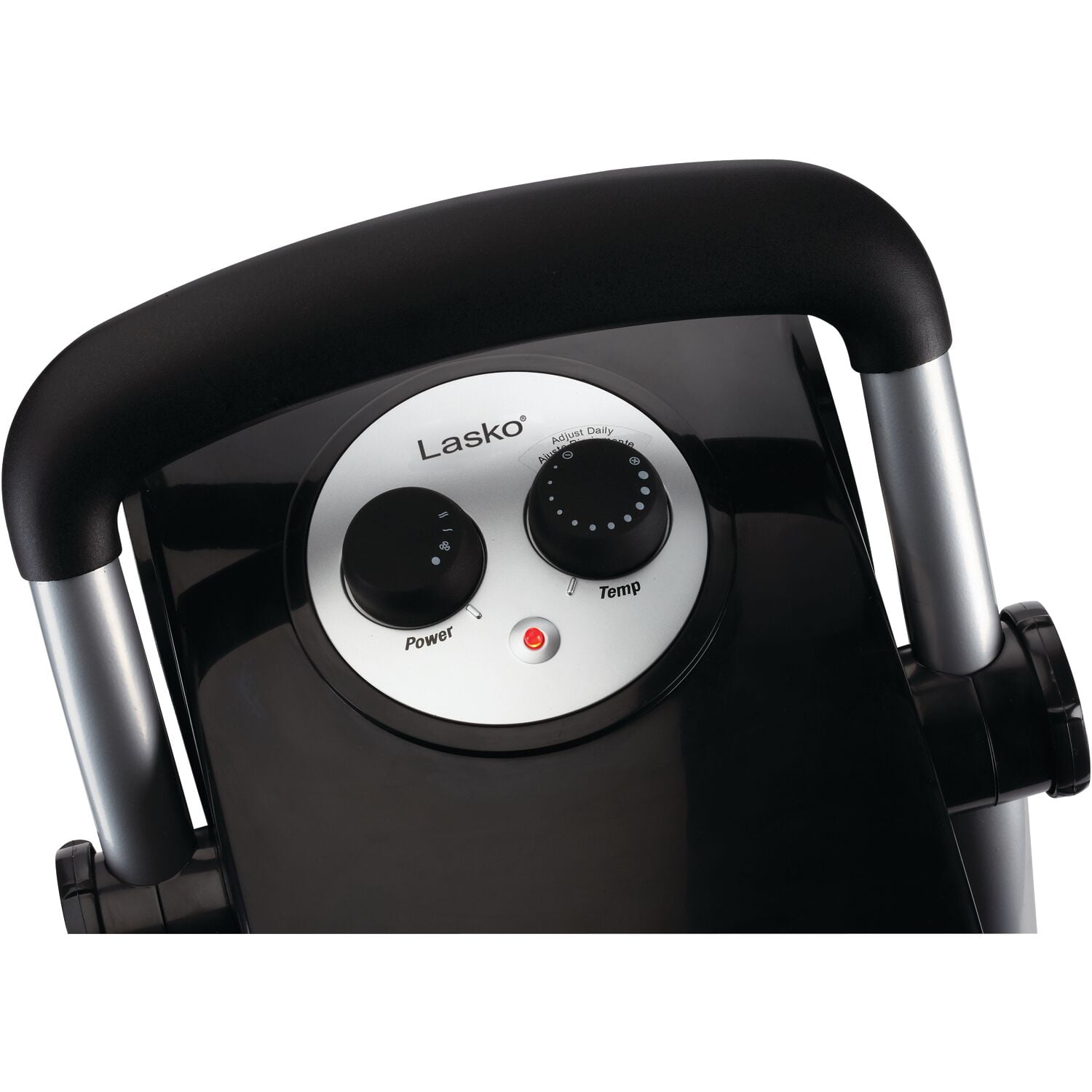 Lasko 1500W Electric Pivoting Utility Ceramic Space Heater with Adjustable Thermostat (Black, 1 Unit) t5yvh
