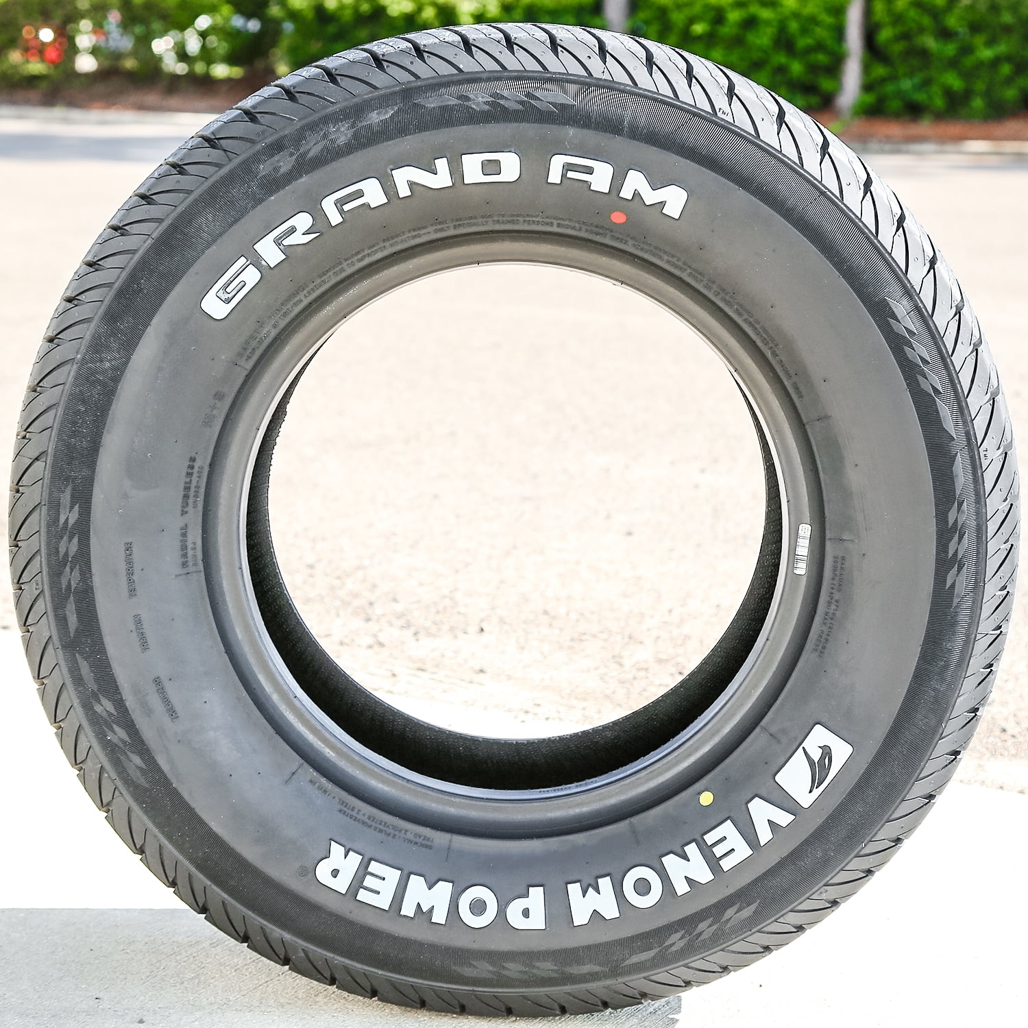 Venom Power Grand AM All Season Tire (255/70R15, XL Load Range) bzukt