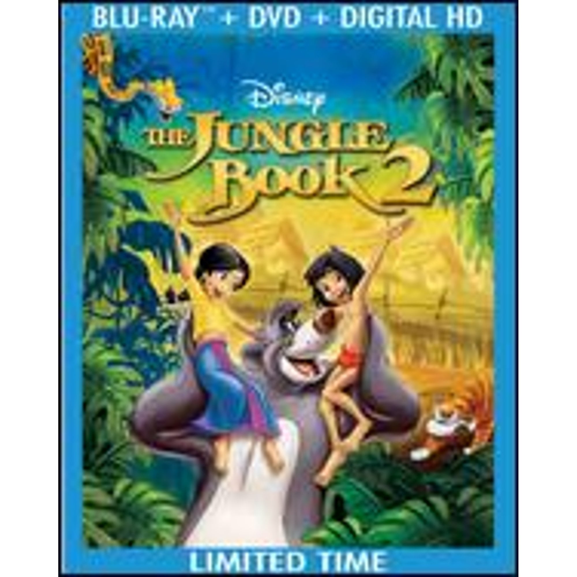 Buena Vista Home Entertainment The Jungle Book 2 Blu-ray and DVD (Pre-Owned) 276ba