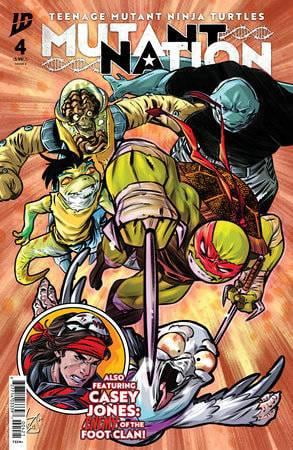 Idw-prh TMNT Mutant Nation #4 Comic Book (Federici Cover B, 2025 Edition) kreij