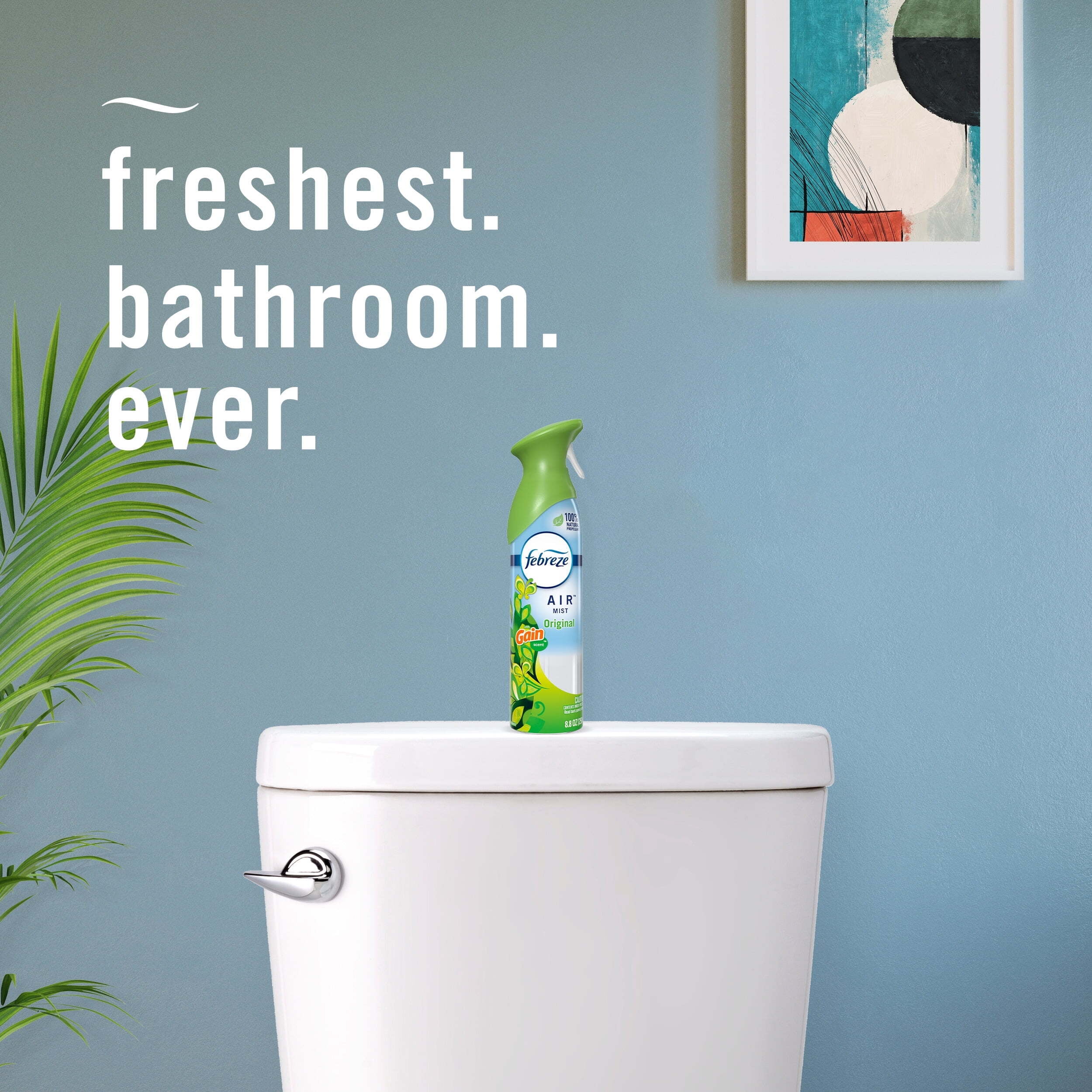 Febreze Air Freshener Spray, Odor-Fighting Room Mist, Gain Original Scent (8.8 oz, 2 Count) 8hcy1
