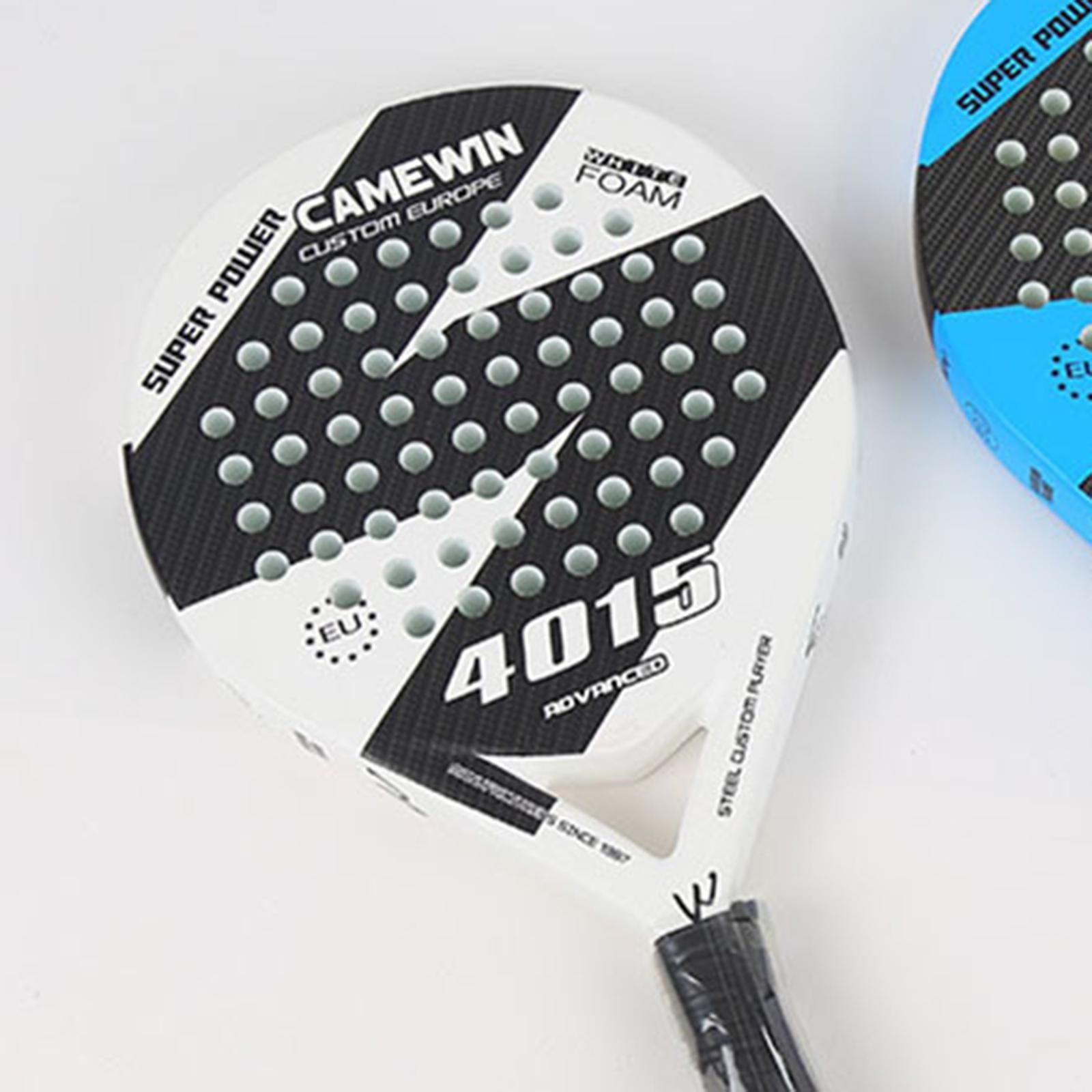 Simhoa Carbon Fiber Pickleball Paddle Durable Lightweight Sport Racket (White, 1.5 in) gvnjf