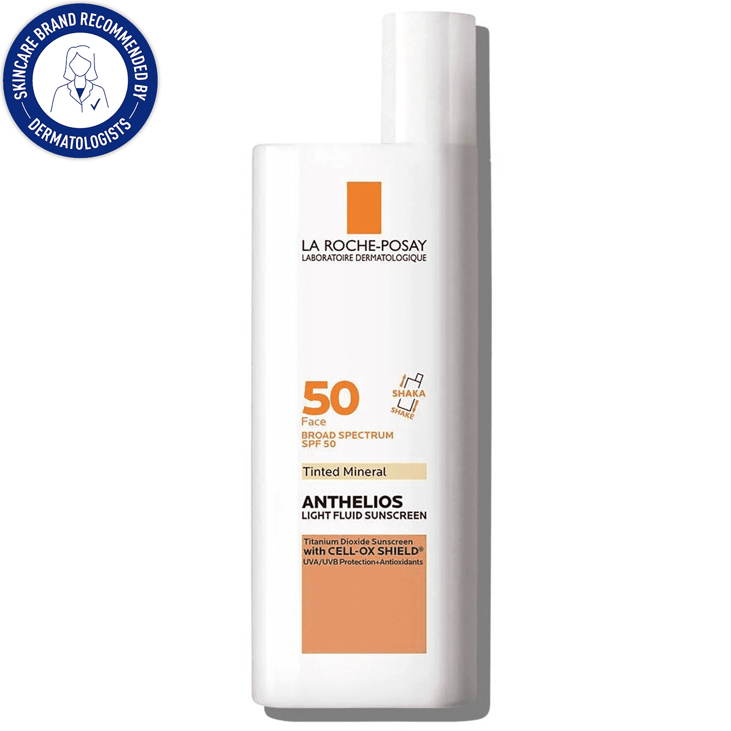 La Roche-Posay Anthelios Tinted Mineral Sunscreen SPF 50 for Sensitive Skin (Tinted, 1.7 fl oz) od2j1