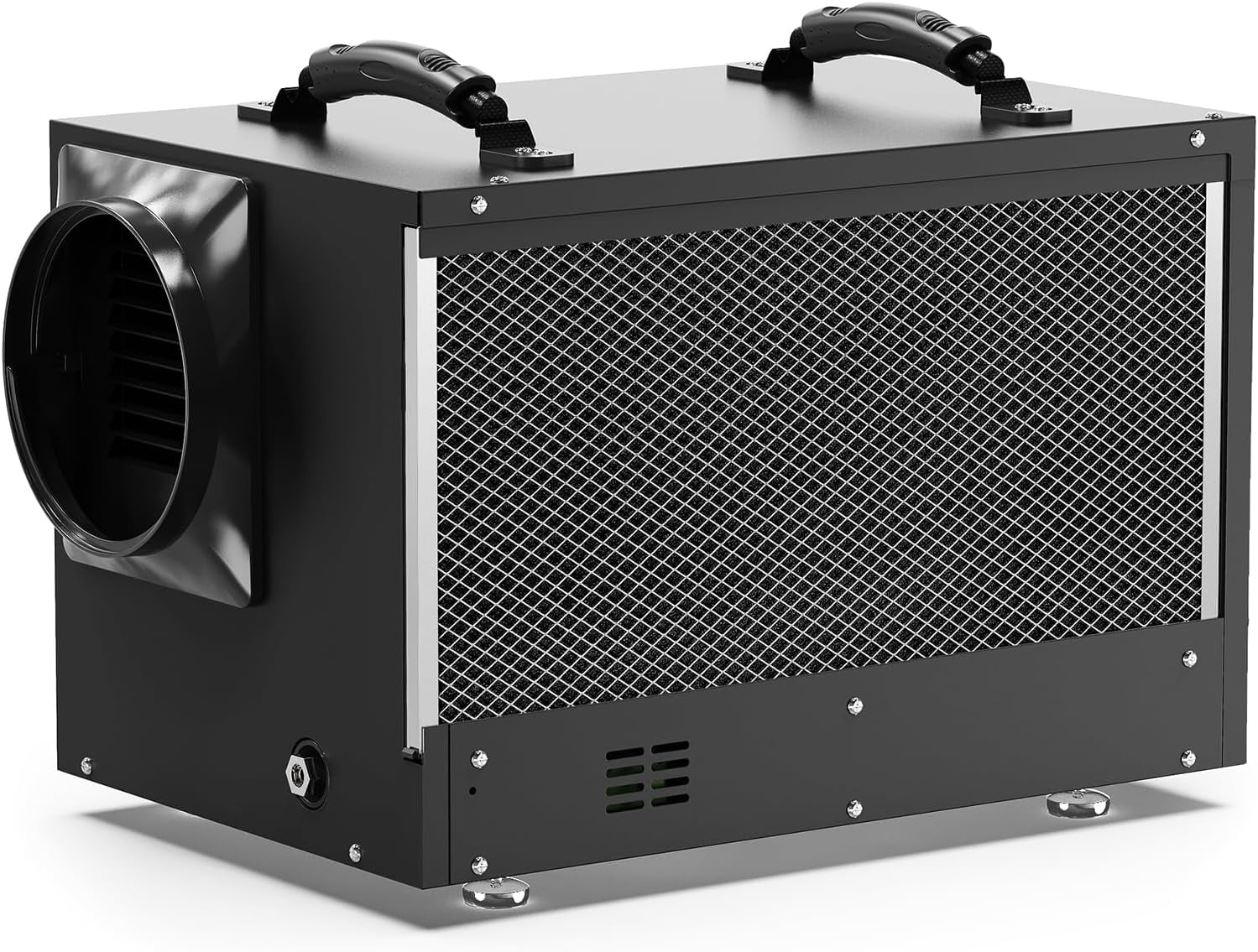 AlorAir 120 PPD Commercial Dehumidifier with Pump and Hose (Black, 1300 Sq. Ft. Coverage) oecep