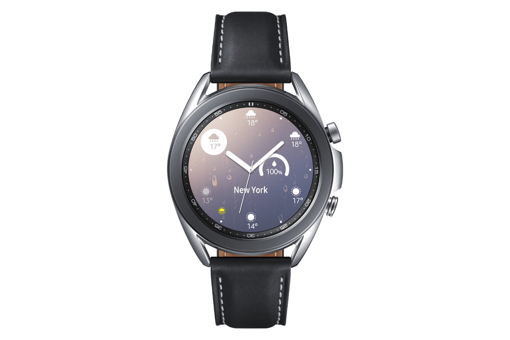 Samsung Galaxy Watch 3 Smartwatch Fitness Tracker with Health Monitoring and Bluetooth Connectivity (Mystic Silver, 41mm) 7tuo2