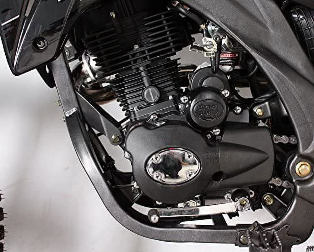 Futura APOLLO DB-36 Adult Gas Dirt Bike 250cc Manual Clutch (Black, 84.3 in) szd71